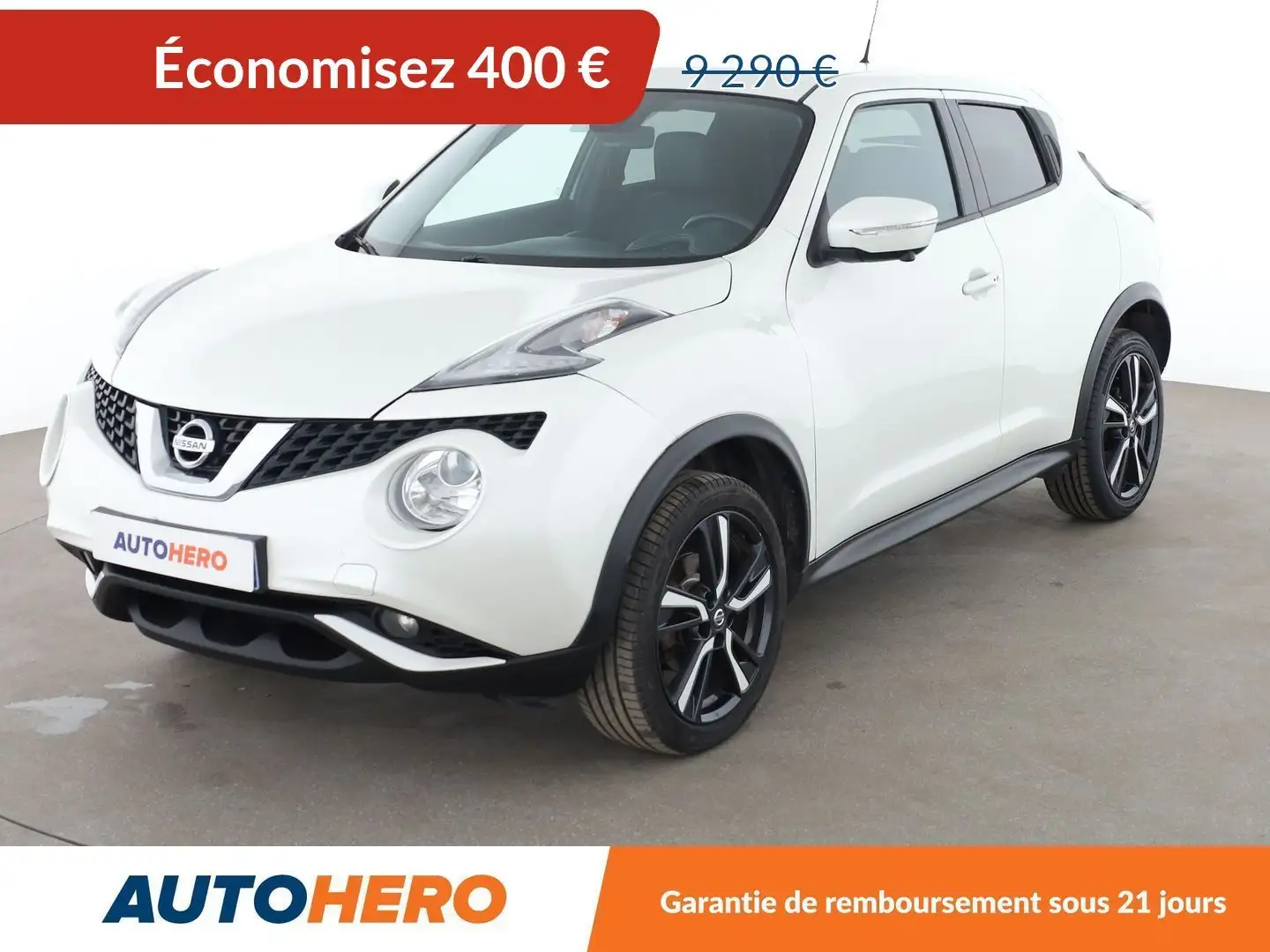 Nissan Juke 1.2 DIG-T Blanc - 1
