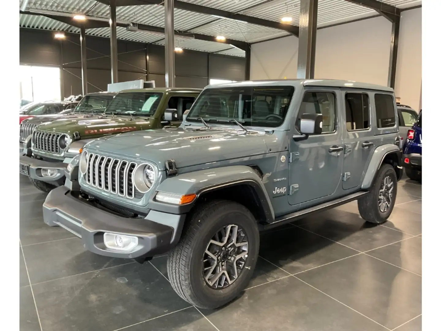Jeep Wrangler Unlimited Sahara 2.0 T-GDI EU6d Grau - 2