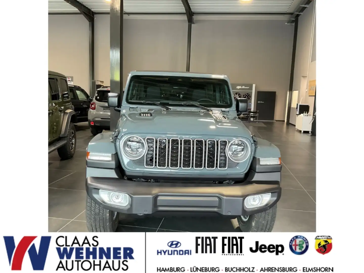 Jeep Wrangler Unlimited Sahara 2.0 T-GDI EU6d Grau - 1