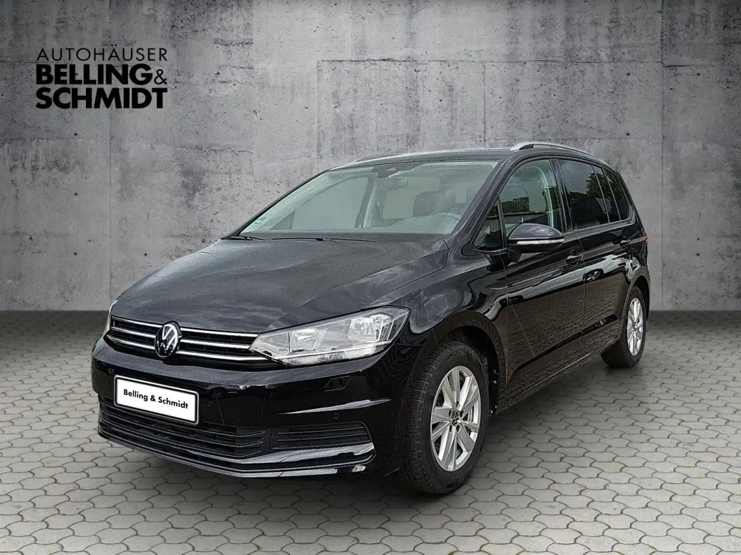 Volkswagen Touran 1.5TSI Aut. Comfortline AHK 7-Sitzer Navi Schwarz - 1
