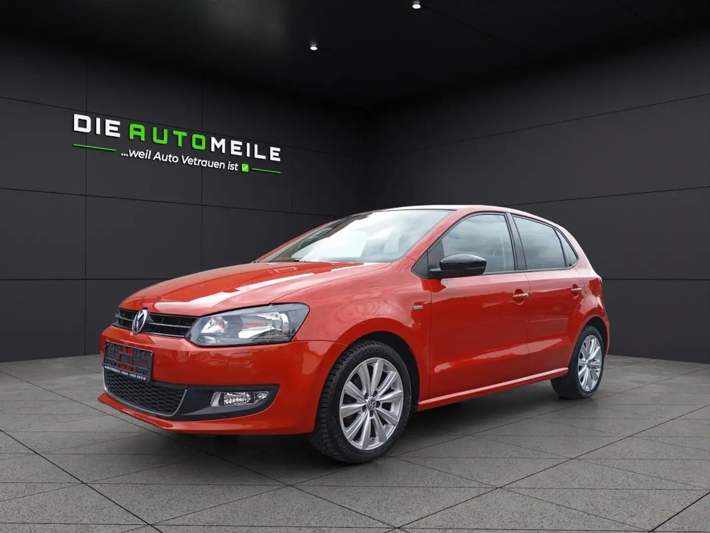 Volkswagen Polo V Match Klima PDC DSG Panora. SHZ Orange - 1