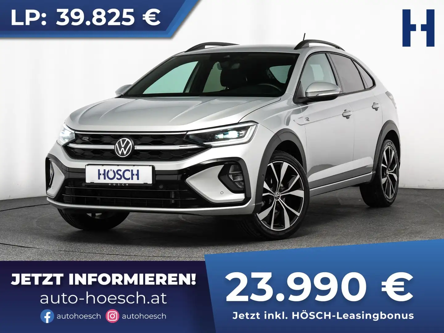 Volkswagen Taigo R-Line TSI Aut. 18er MATRIX ASSISTENZ KAMERA ++ Silber - 1