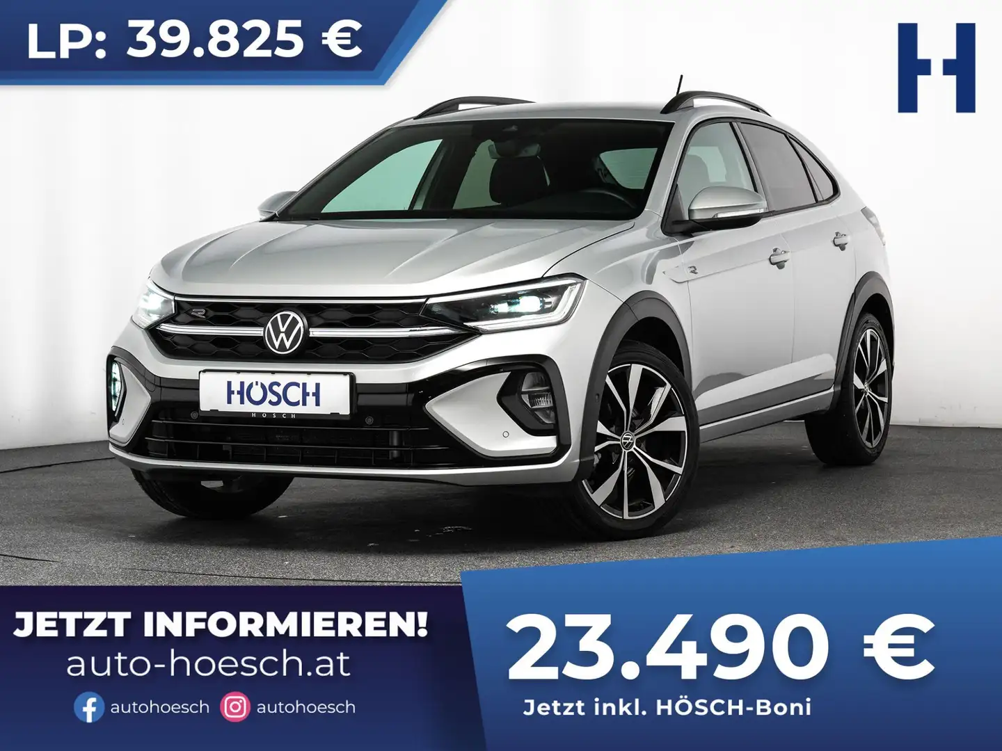 Volkswagen Taigo R-Line TSI Aut. 18er MATRIX ASSISTENZ KAMERA ++ Silber - 1
