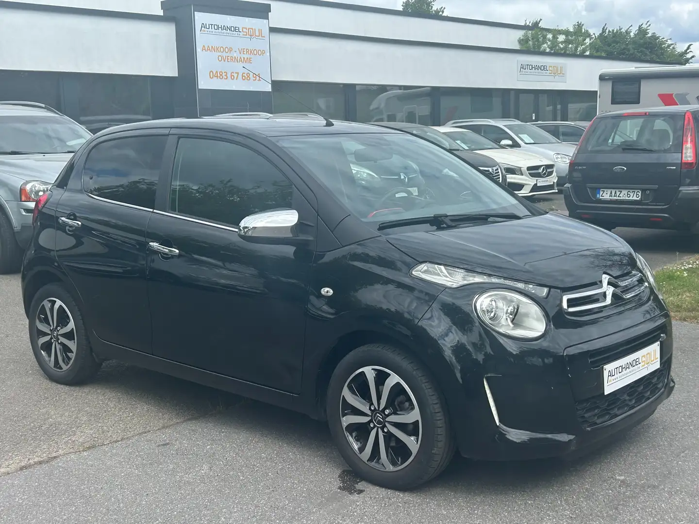 Citroen C1 1.0i, 8/2014, 27.565Km, Airco, Camera, Garantie Negro - 2
