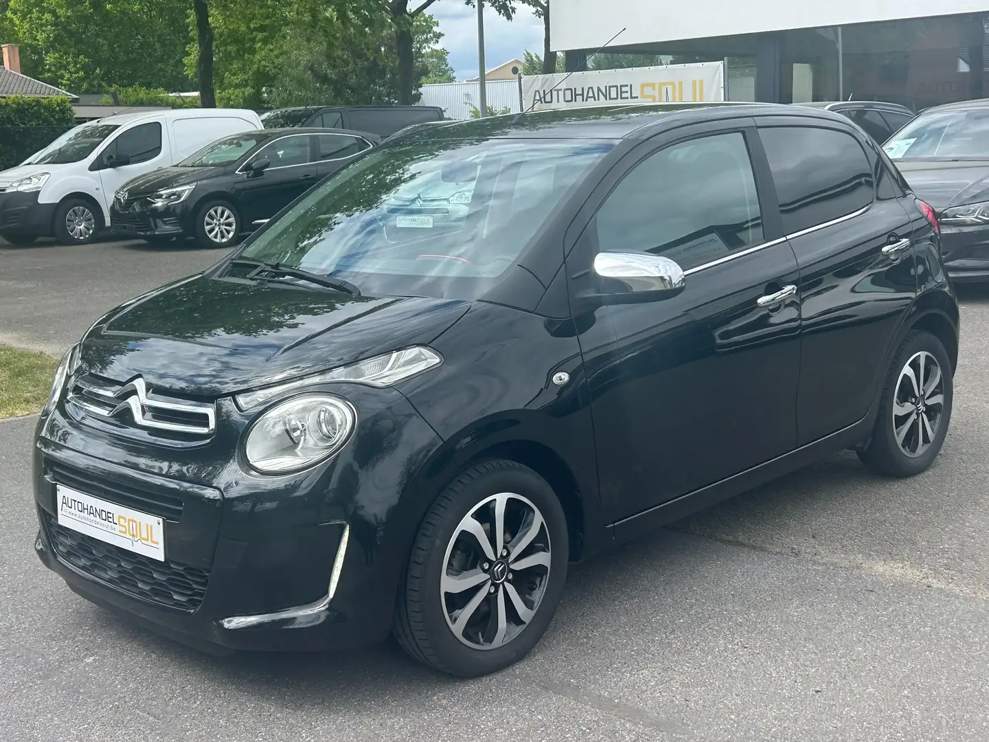 Citroen C1 1.0i, 8/2014, 27.565Km, Airco, Camera, Garantie Negro - 1