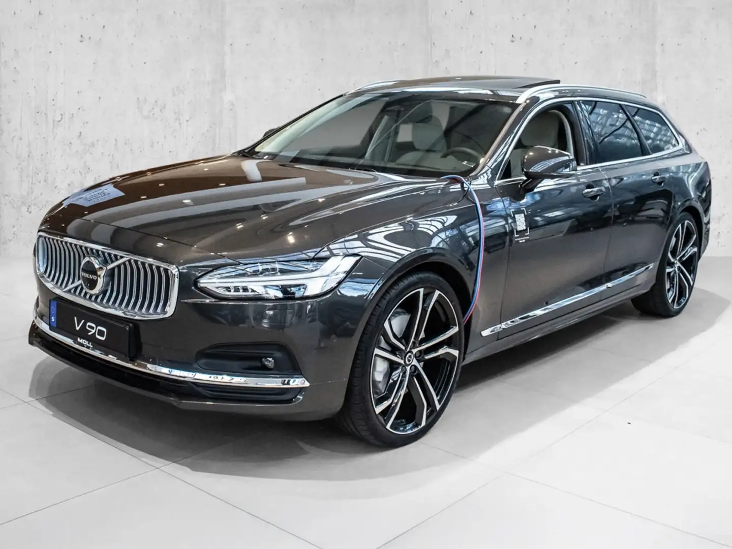 Volvo V90 Kombi B4 (Diesel) Mild-Hybrid Plus Bright Gris - 2