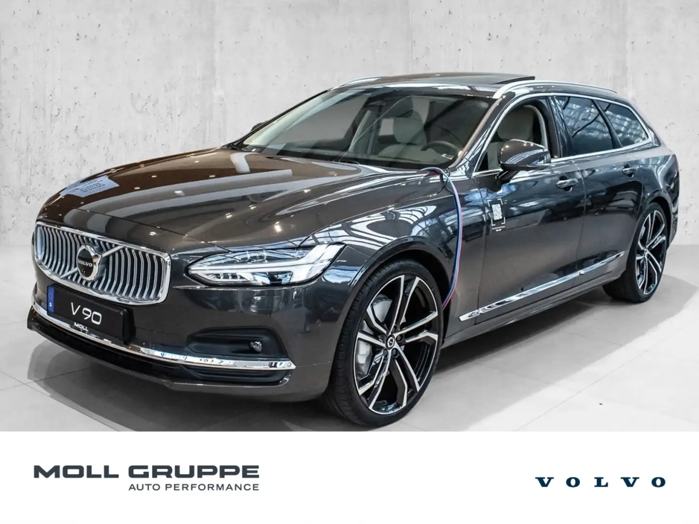 Volvo V90 Kombi B4 (Diesel) Mild-Hybrid Plus Bright Gris - 1