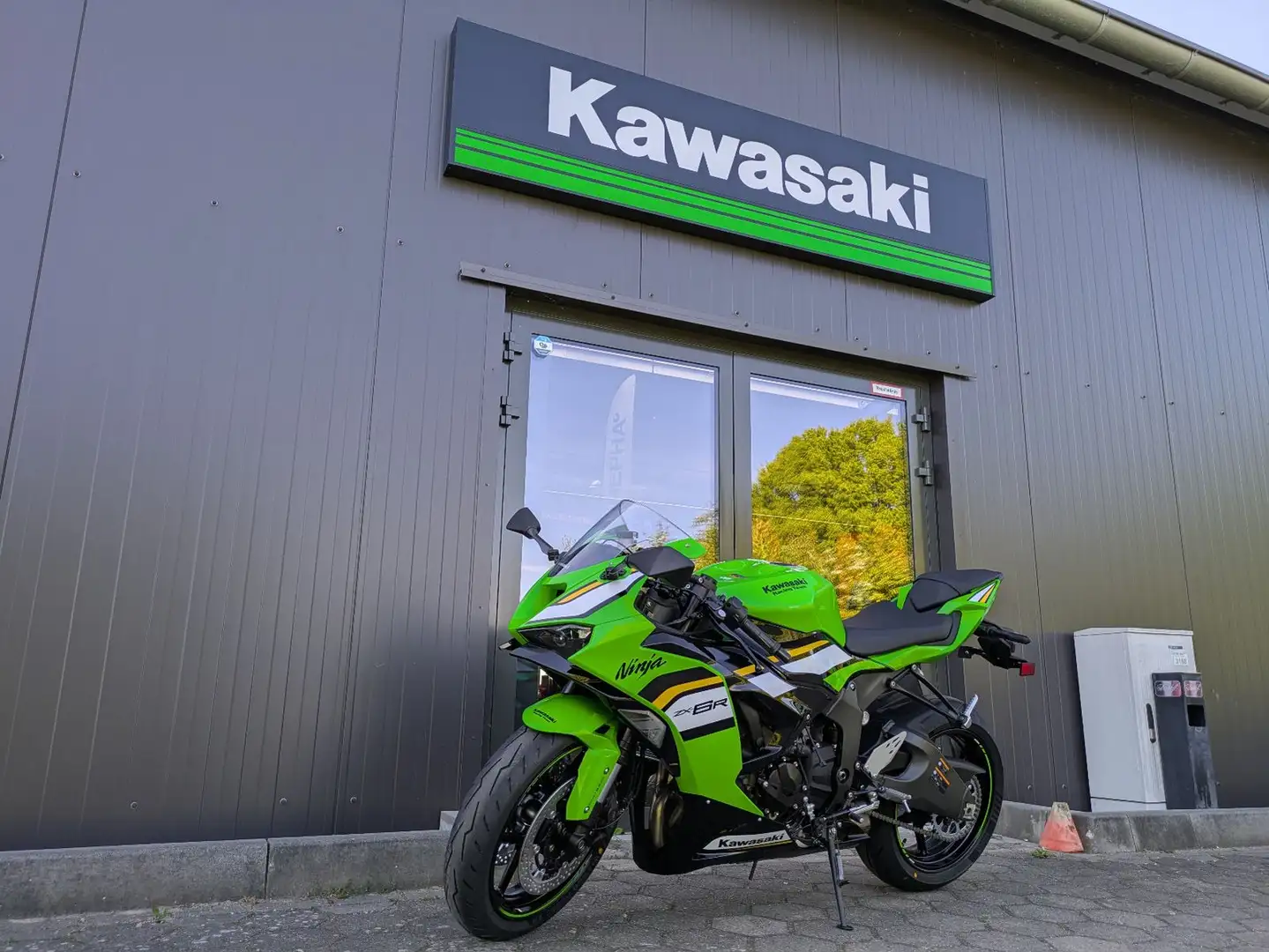 Kawasaki ZX-6R Grün - 1