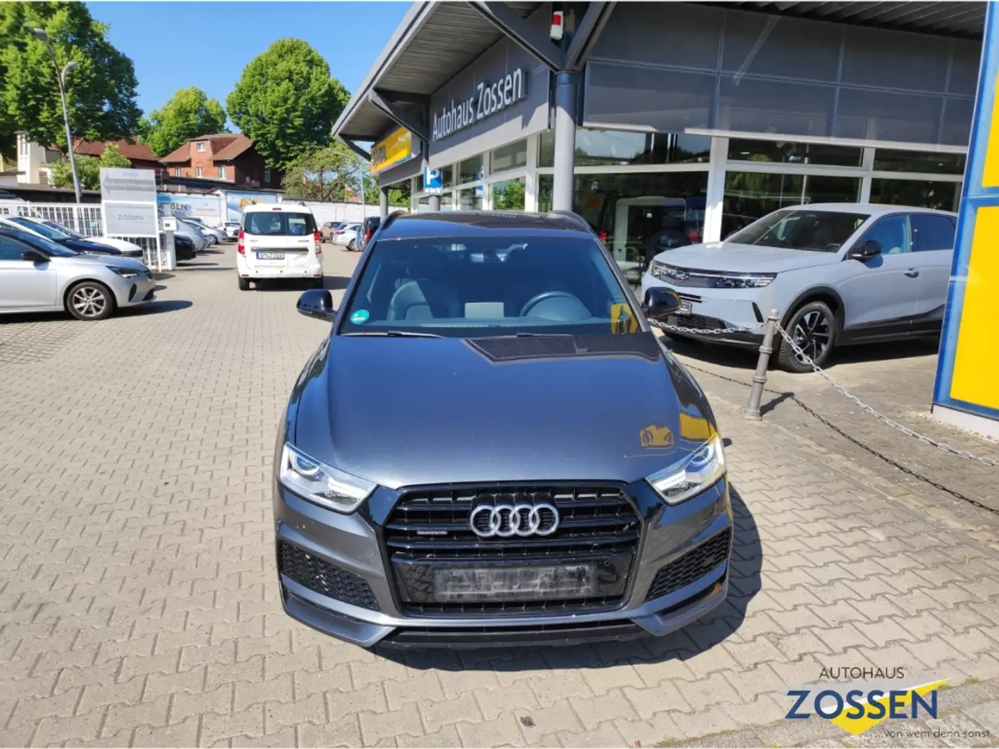 Audi Q3 sport quattro 2.0 TDI S line Standh.+Bearlock Gris - 2