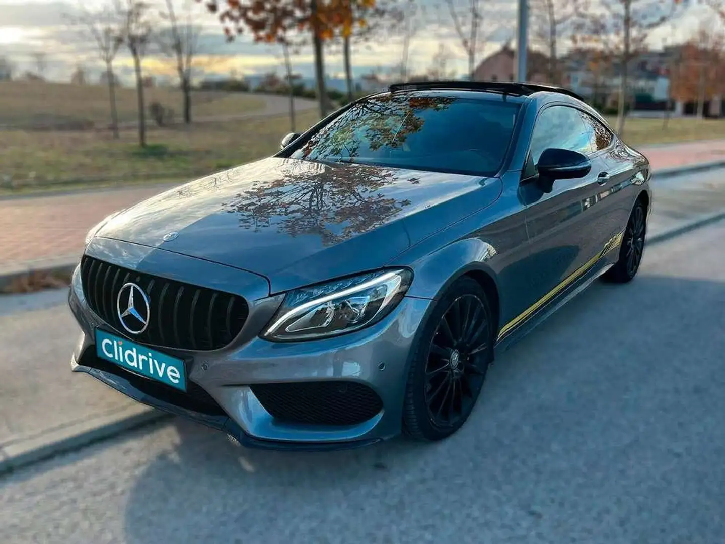 Mercedes-Benz C 220 220CDI Elegance Aut. Gris - 2