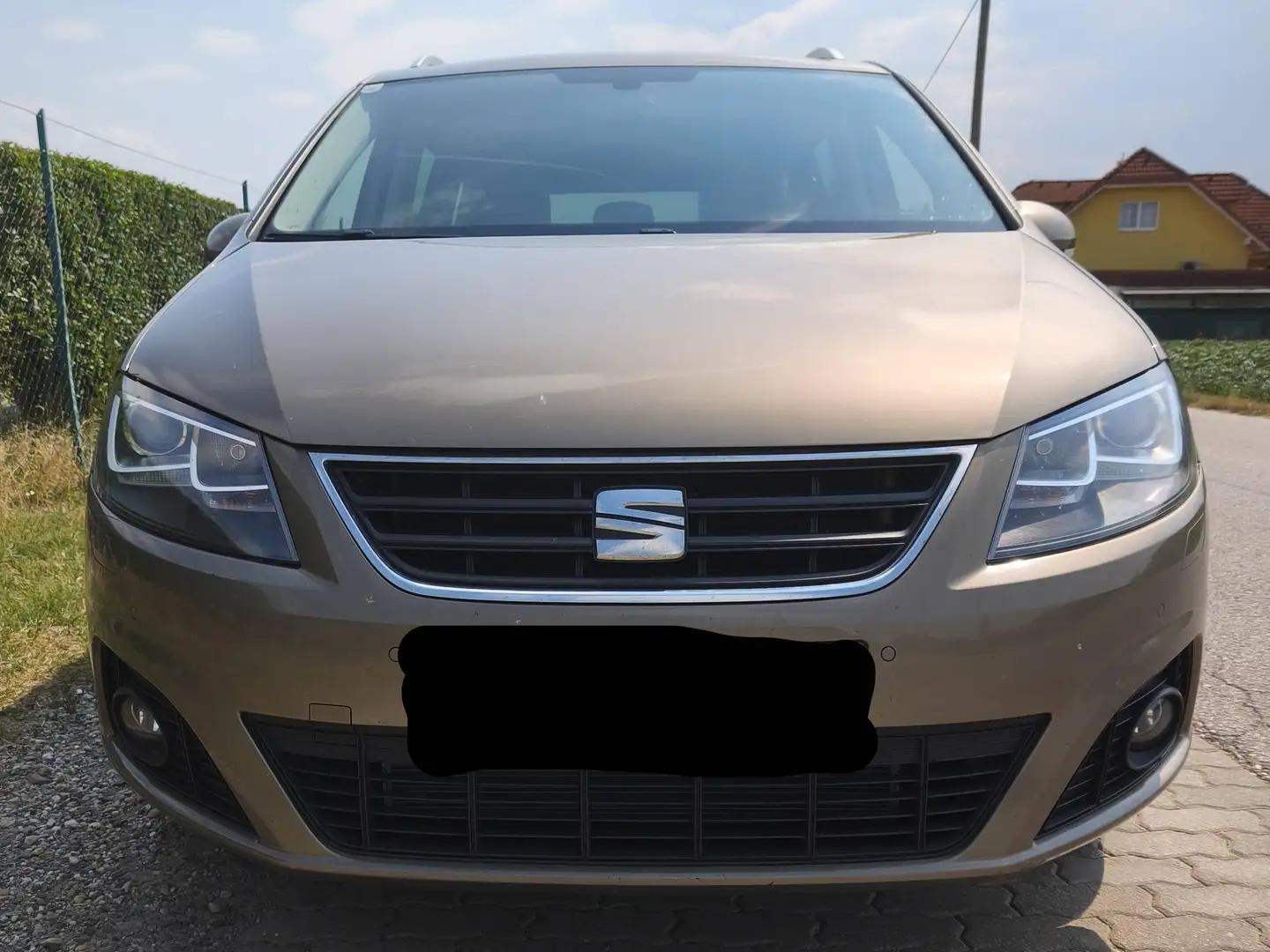 SEAT Alhambra Executive 2,0 TDI Allrad, Erstbesitz,7 Sitze Gold - 1
