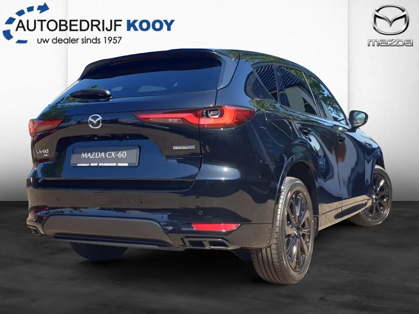 Mazda CX-60 2.5 e-SkyActiv PHEV 327pk Homura Plus Zwart - 2