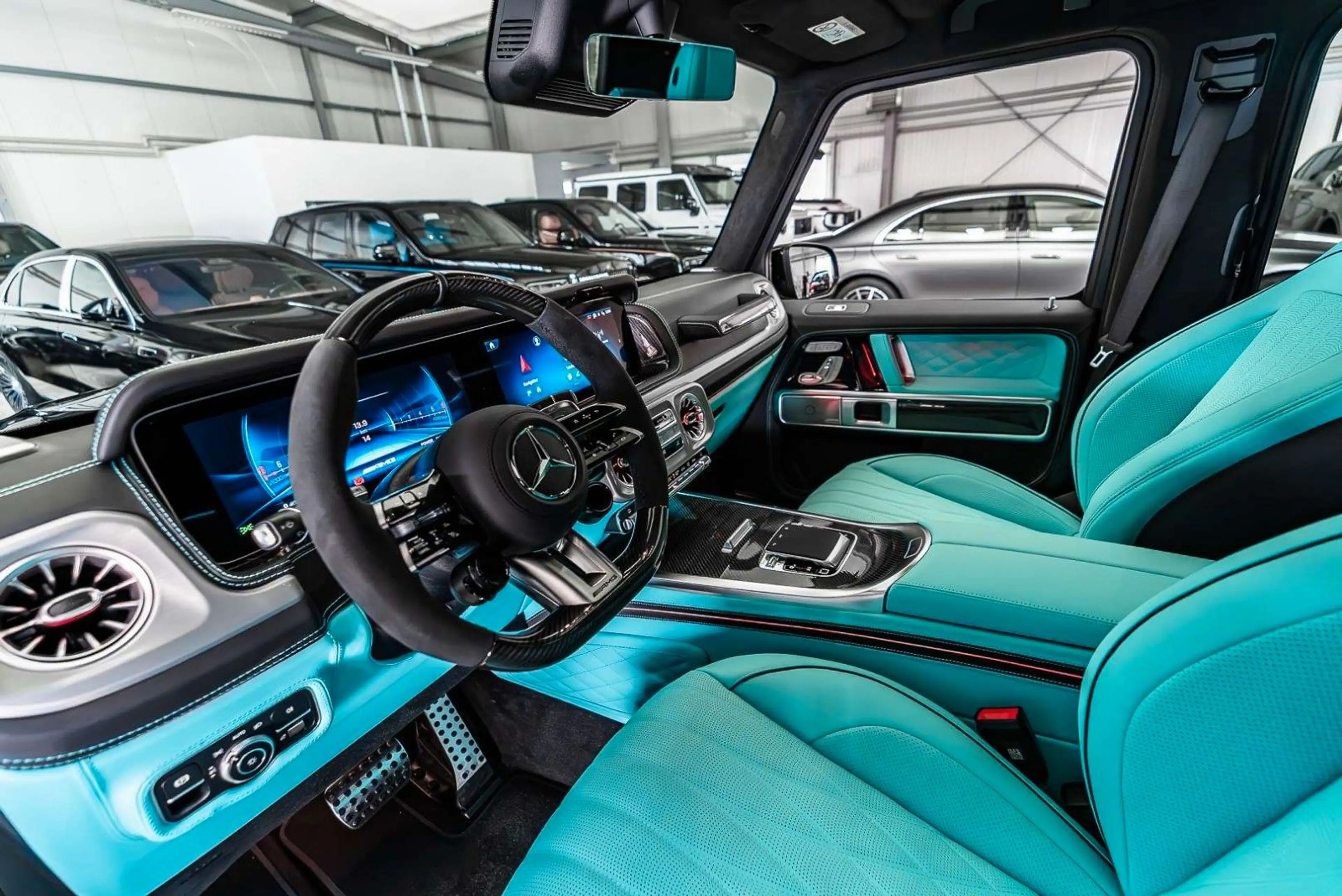 Mercedes-Benz G 63 AMG MY 2027 / Tiffany Leather / A22 — photo 5