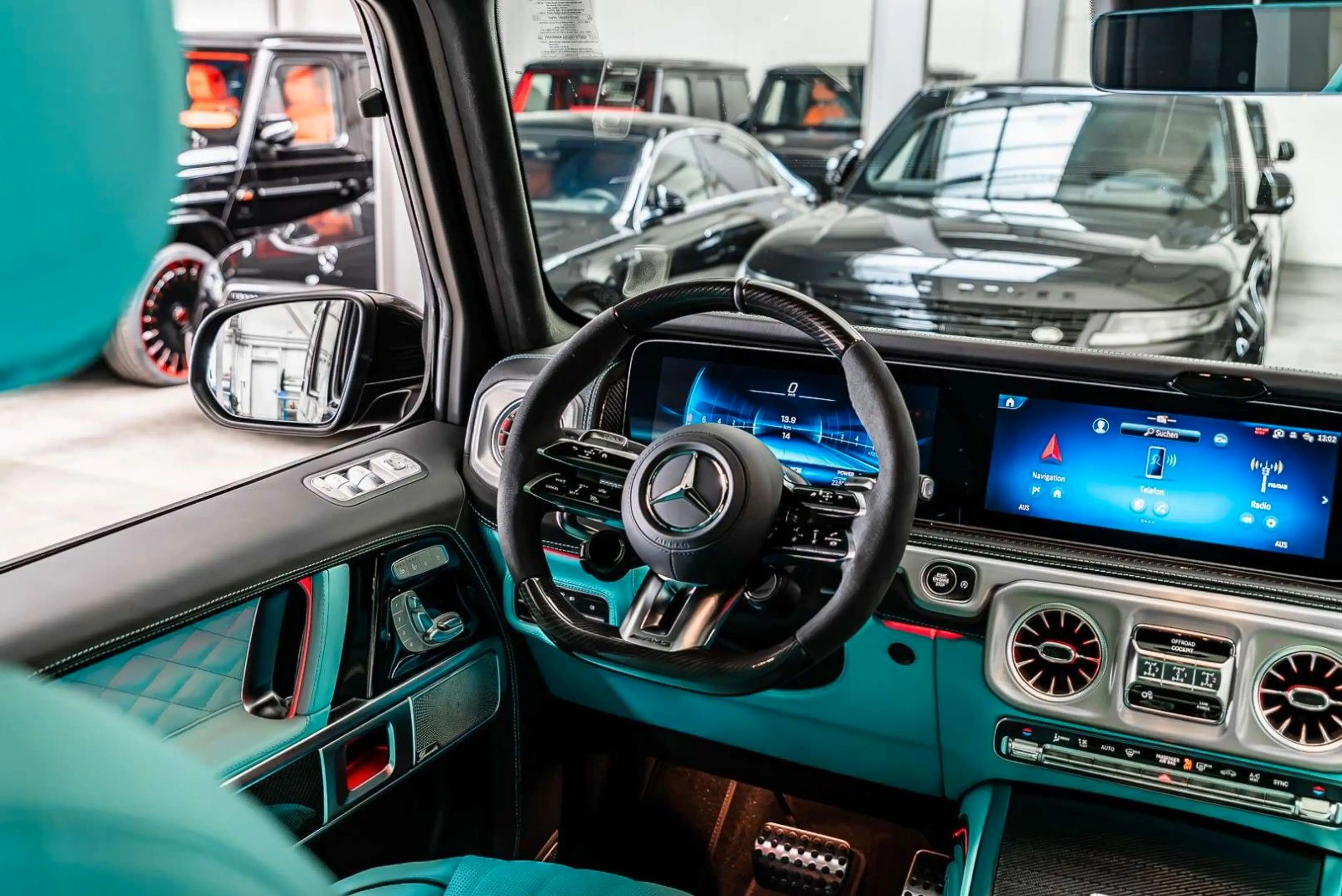 Mercedes-Benz G 63 AMG MY 2027 / Tiffany Leather / A22 — photo 13