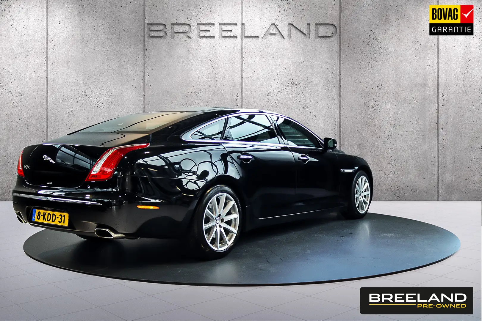 Jaguar XJ 5.0 V8 Portfolio LWB | 12 Mnd. BOVAG-Garantie Zwart - 2