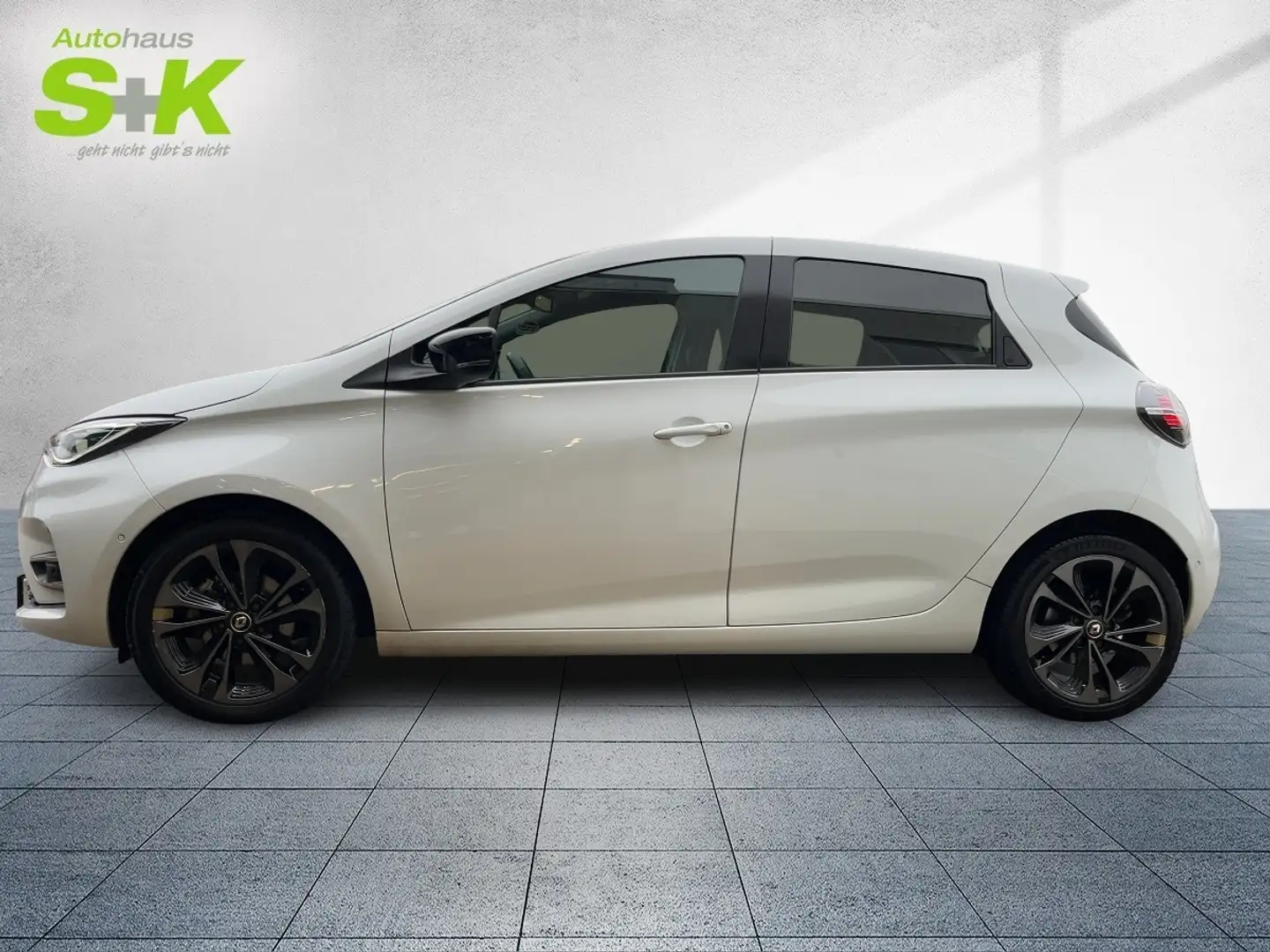 Renault ZOE ICONIC EV50 135hp+CCS+BOSE+NAVI+KAMERA+SHZG+LED+ Blanc - 2