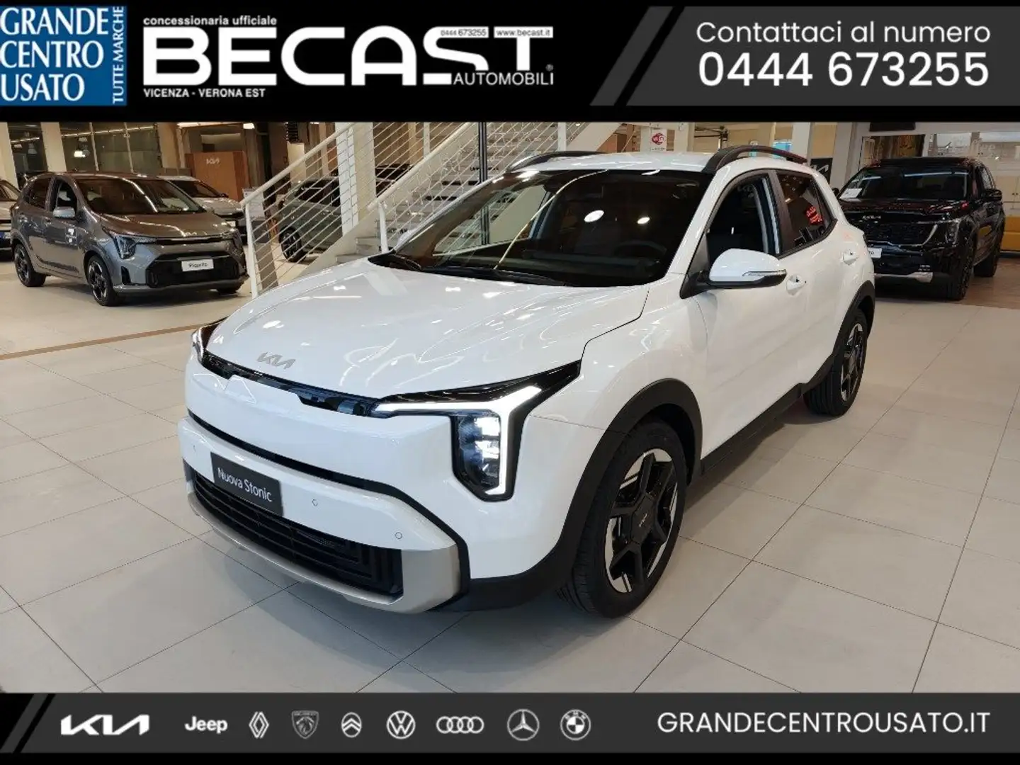 Kia Stonic 1.0 T-GDi 115 CV MHEV MT Style - PRONTA CONSEGNA White - 1