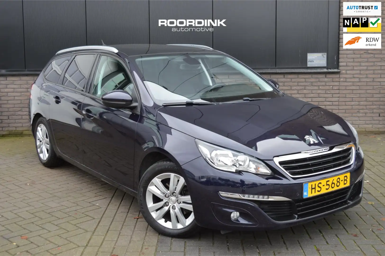 Peugeot 308 SW Panoramadak|Trekhaak|Clima|Cruise Blauw - 1