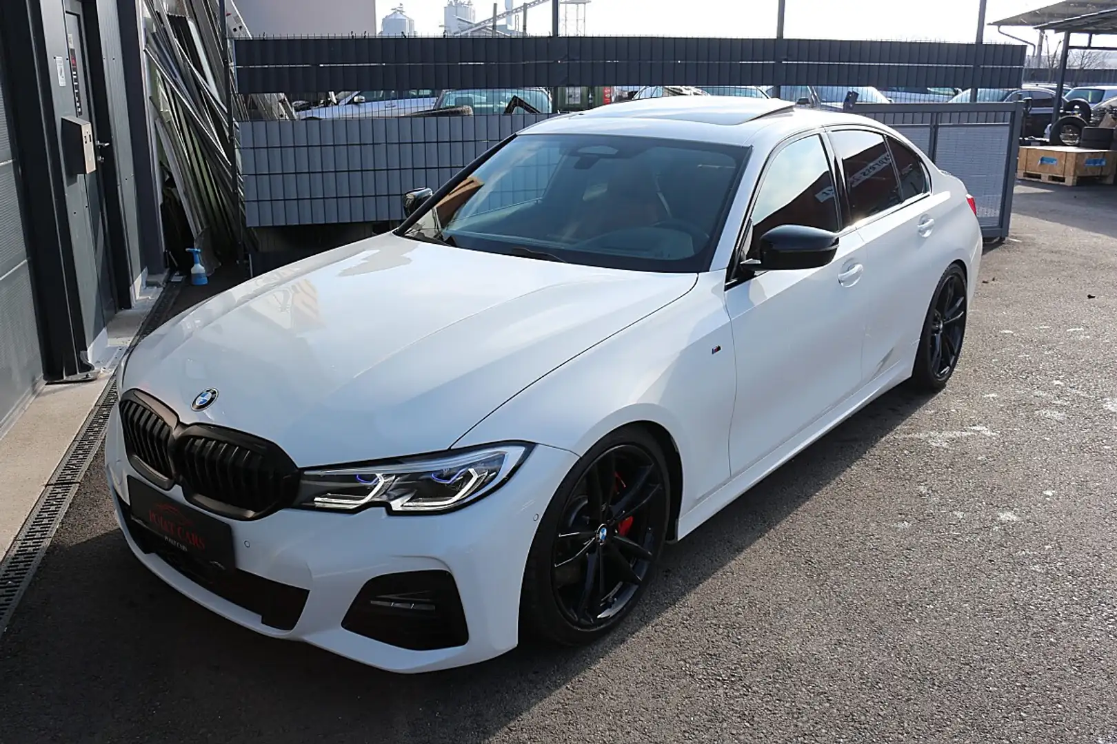 BMW 320 d M-Paket *VOLL* *KW* *H&K* *Laser* Blanc - 1