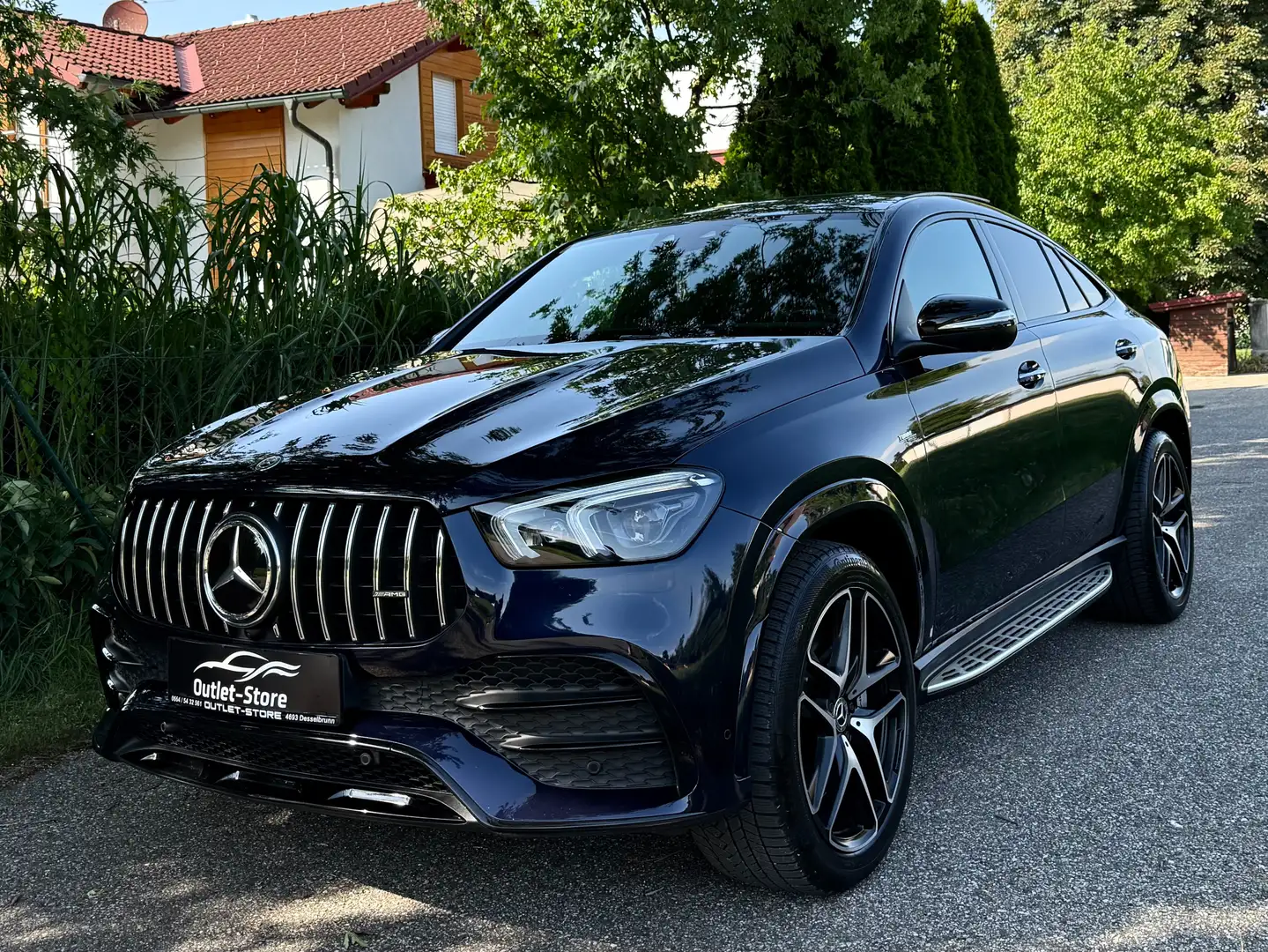 Mercedes-Benz GLE 53 AMG Coupe 4Matic Speedshift*Panorama*Burmester*VOLL* Синий - 1
