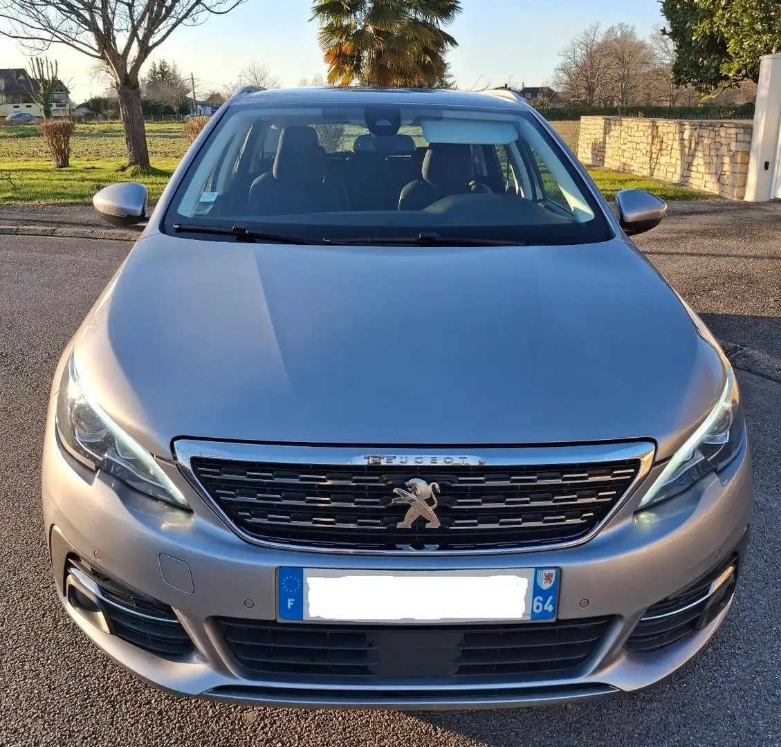 Peugeot 308 1.2 SW PureTech 130ch S&S Gris - 1