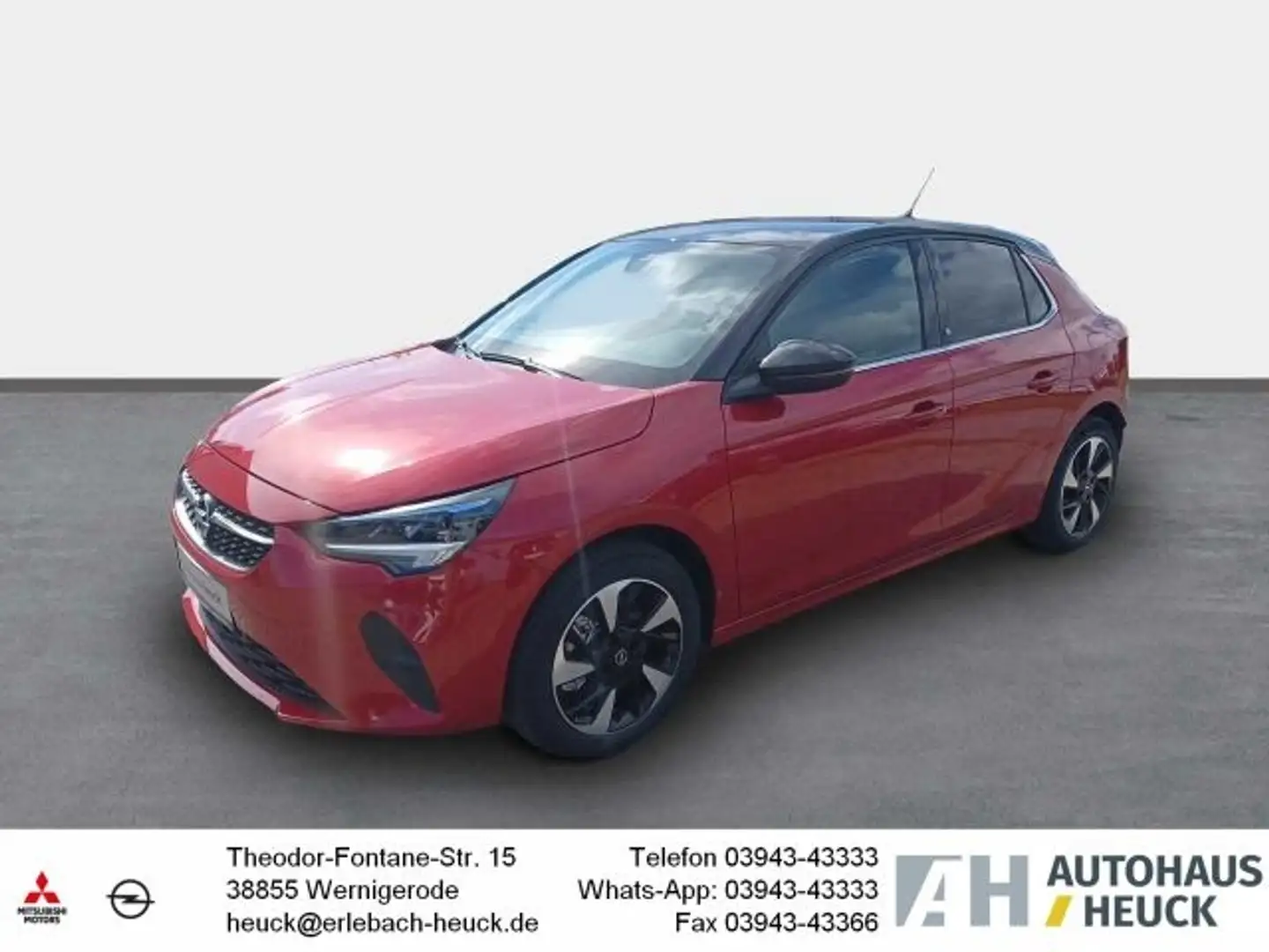 Opel Corsa-e Elegance Navi OBC 360 Kamera LED Apple CarPlay And Roşu - 1