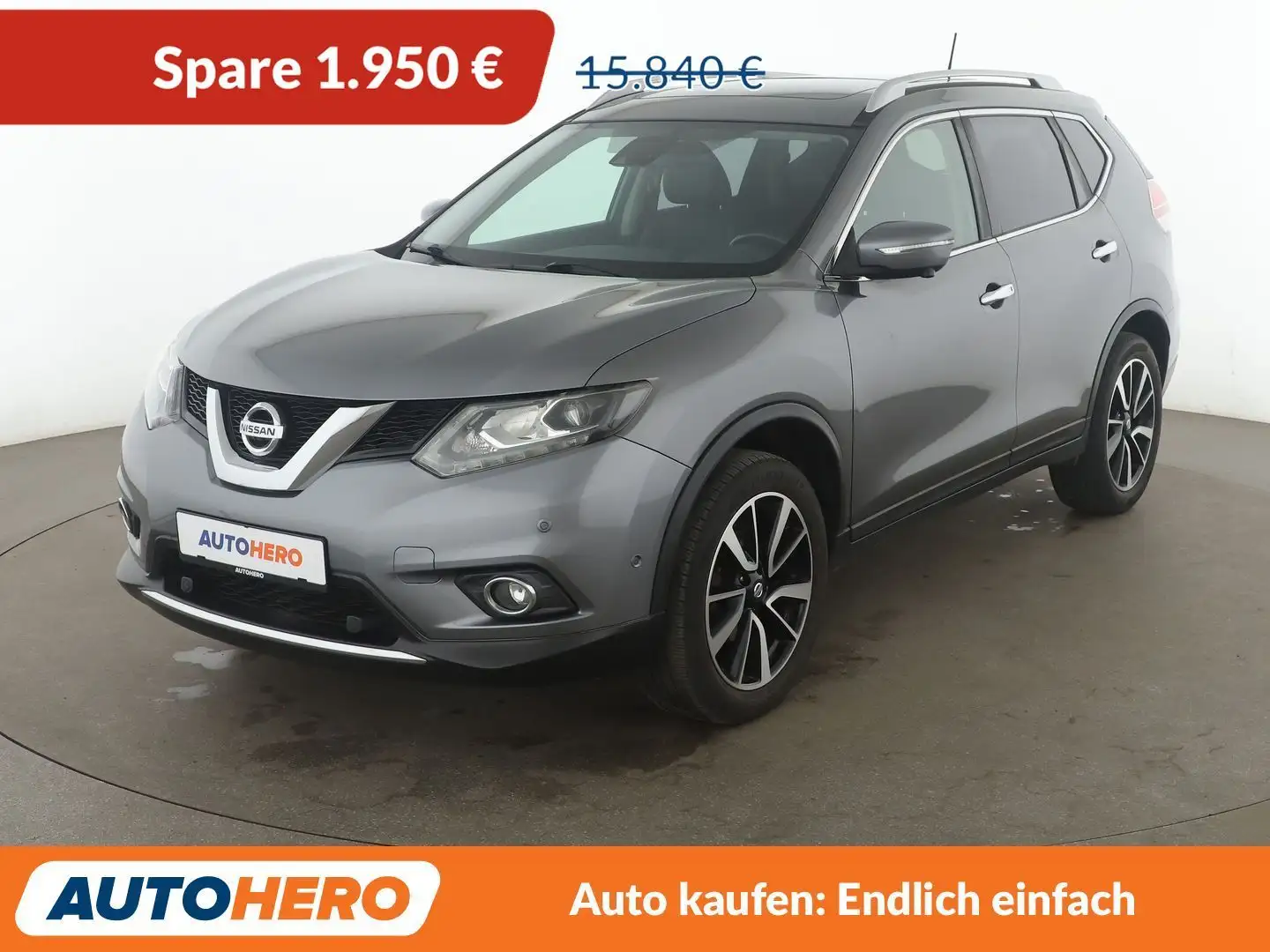 Nissan X-Trail 1.6 dCi Tekna *NAVI*LED*TEMPO*360°*PDC*SHZ* Gris - 1