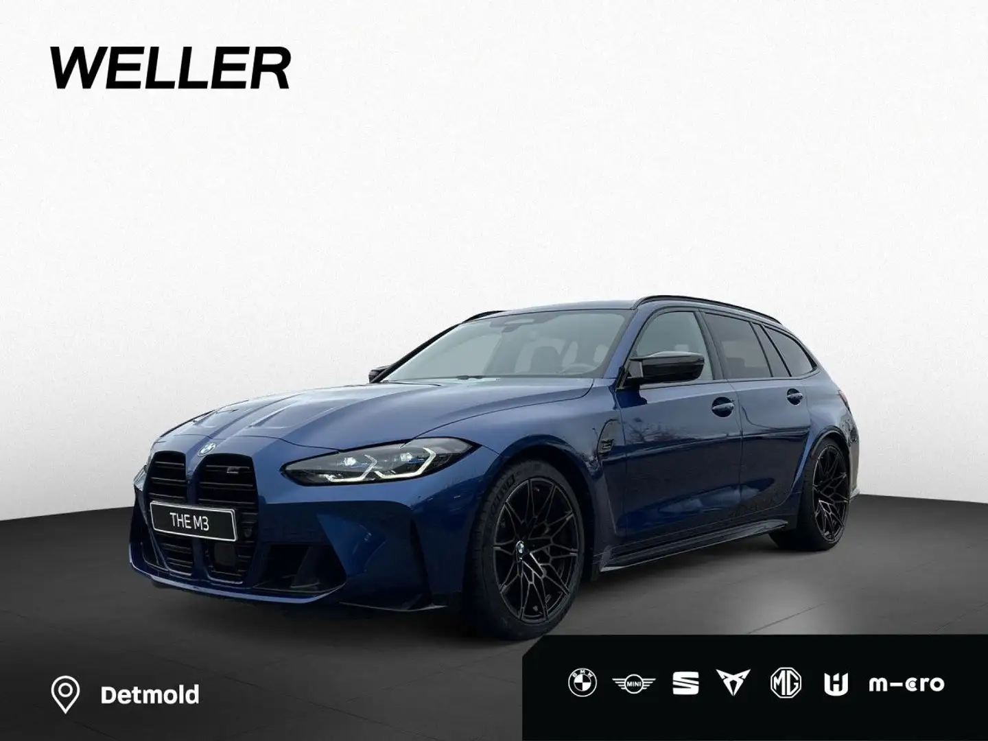 BMW M3 Competition M xDrive Touring Sportpaket HUD PDC Blau - 1