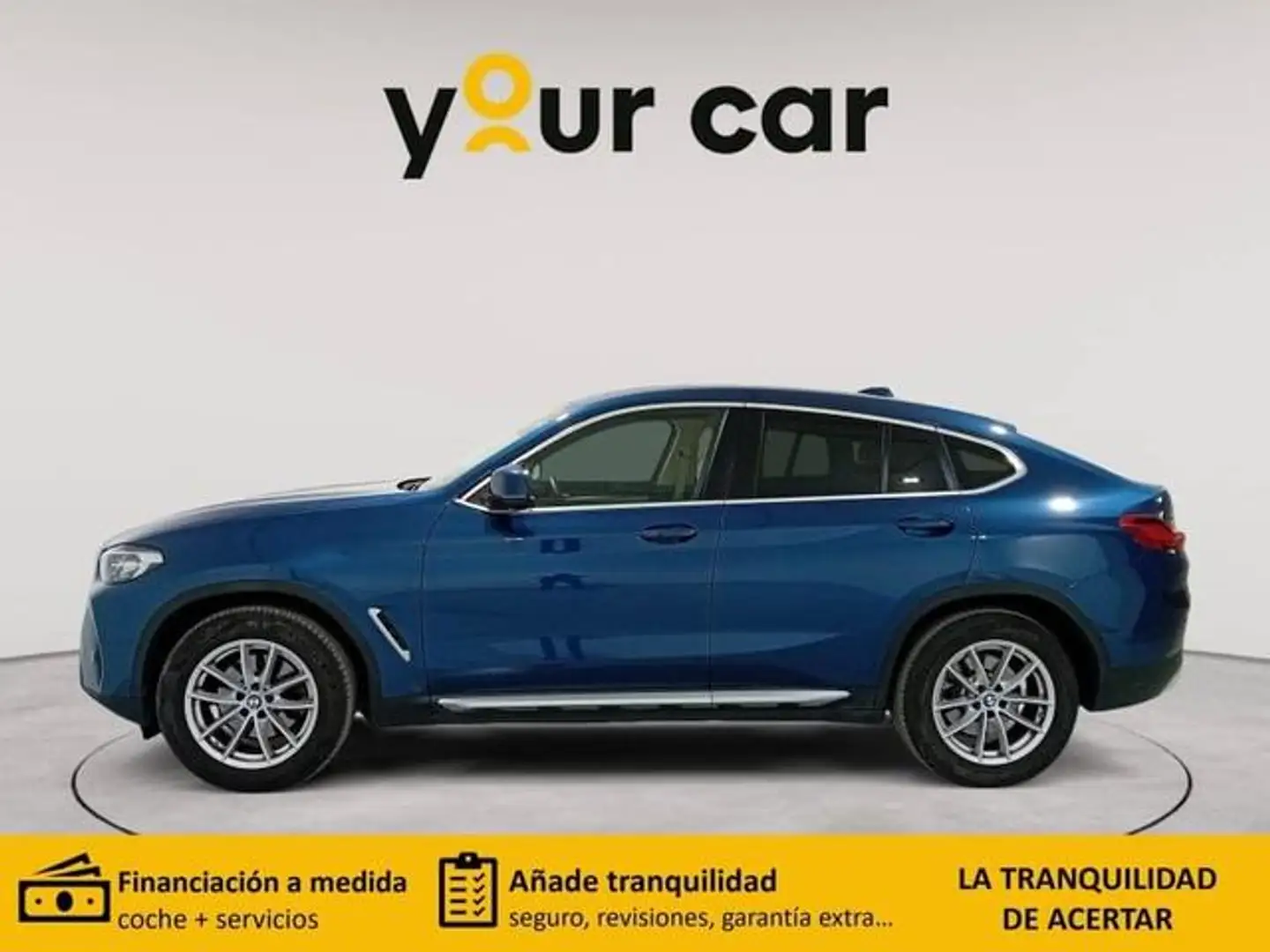 BMW X4 xDrive 20dA xLine Bleu - 2