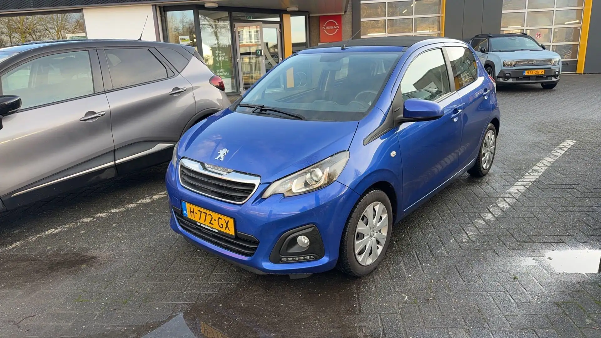 Peugeot 108 1.0 e-VTi Active TOP! | Open dak | Airco | Blau - 2
