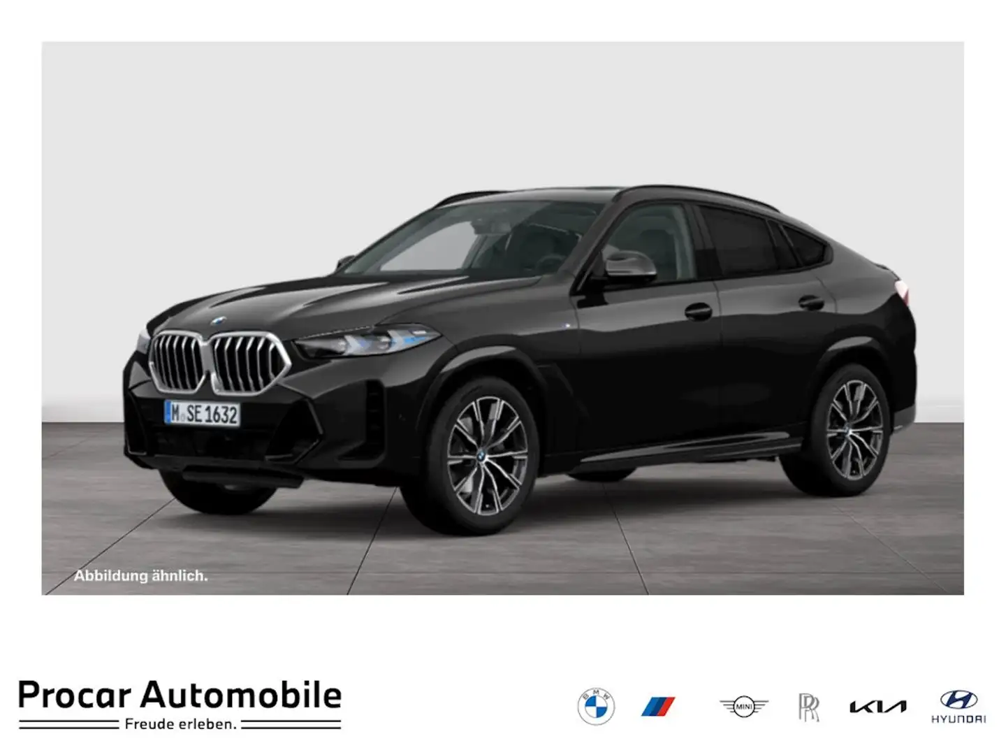 BMW X6 xDrive40d M Sport HUD PANO ACC AHK RFK NAVI Zwart - 1