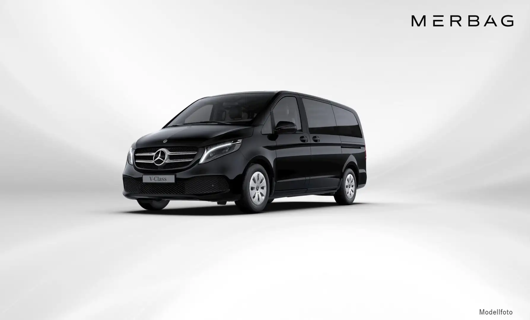 Mercedes-Benz V 220 d Kombi lang Basis Schwarz - 1