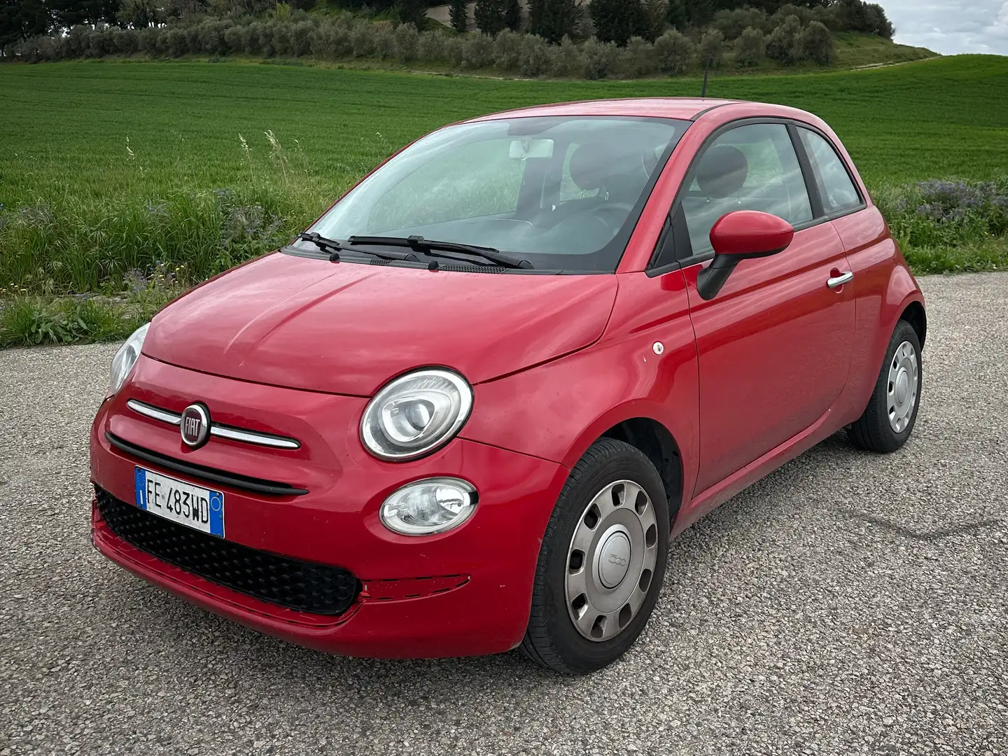 Fiat 500 500 III 2015 1.3 mjt Pop 95cv Rosso - 1