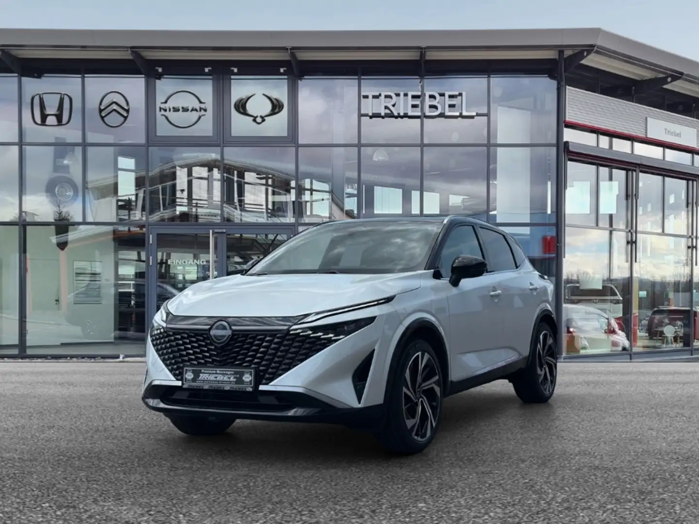 Nissan Qashqai Tekna+ 1.3 DIG-T °LED°PGD°RFK°HUD°BOSE° Weiß - 2
