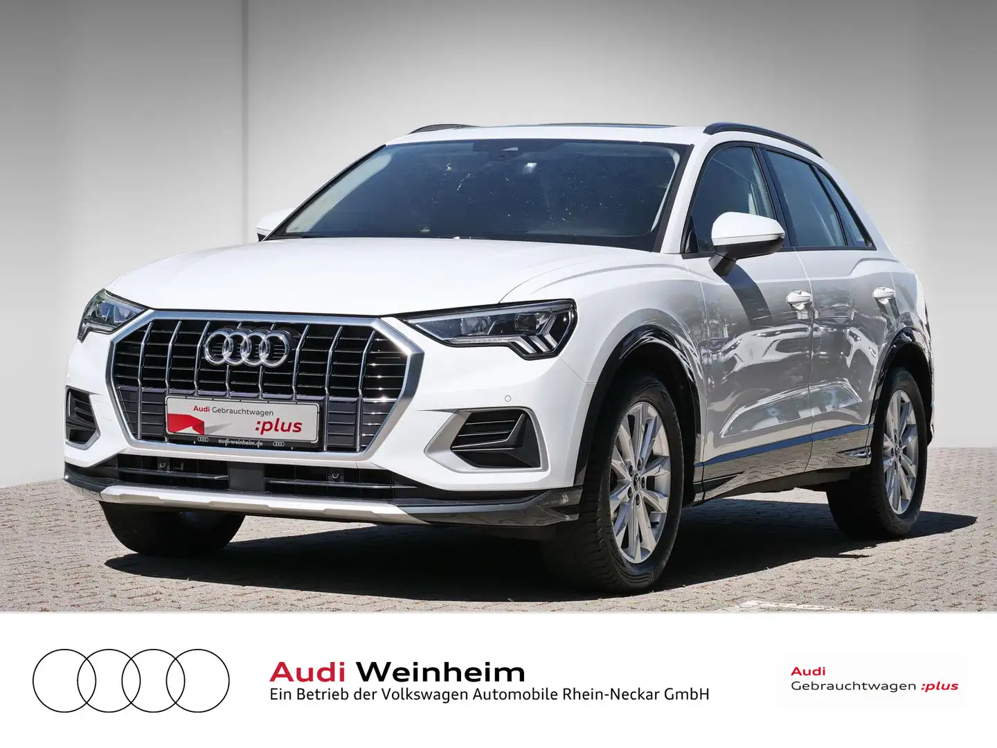 Audi Q3 35 TFSI AHK LED S-tronic Panoramadach uvm Wit - 2
