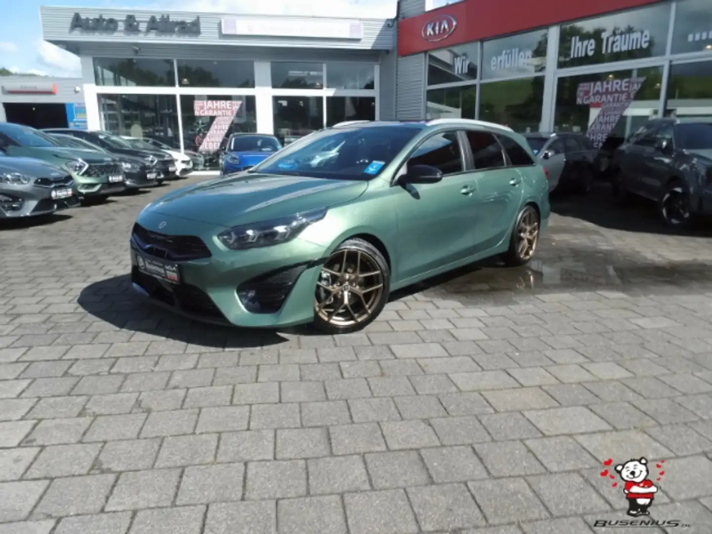 Kia Ceed SW / cee'd SW 1,5T DCT GTL+Tech+Leder+GD+18Zoll B-Power Verde - 2