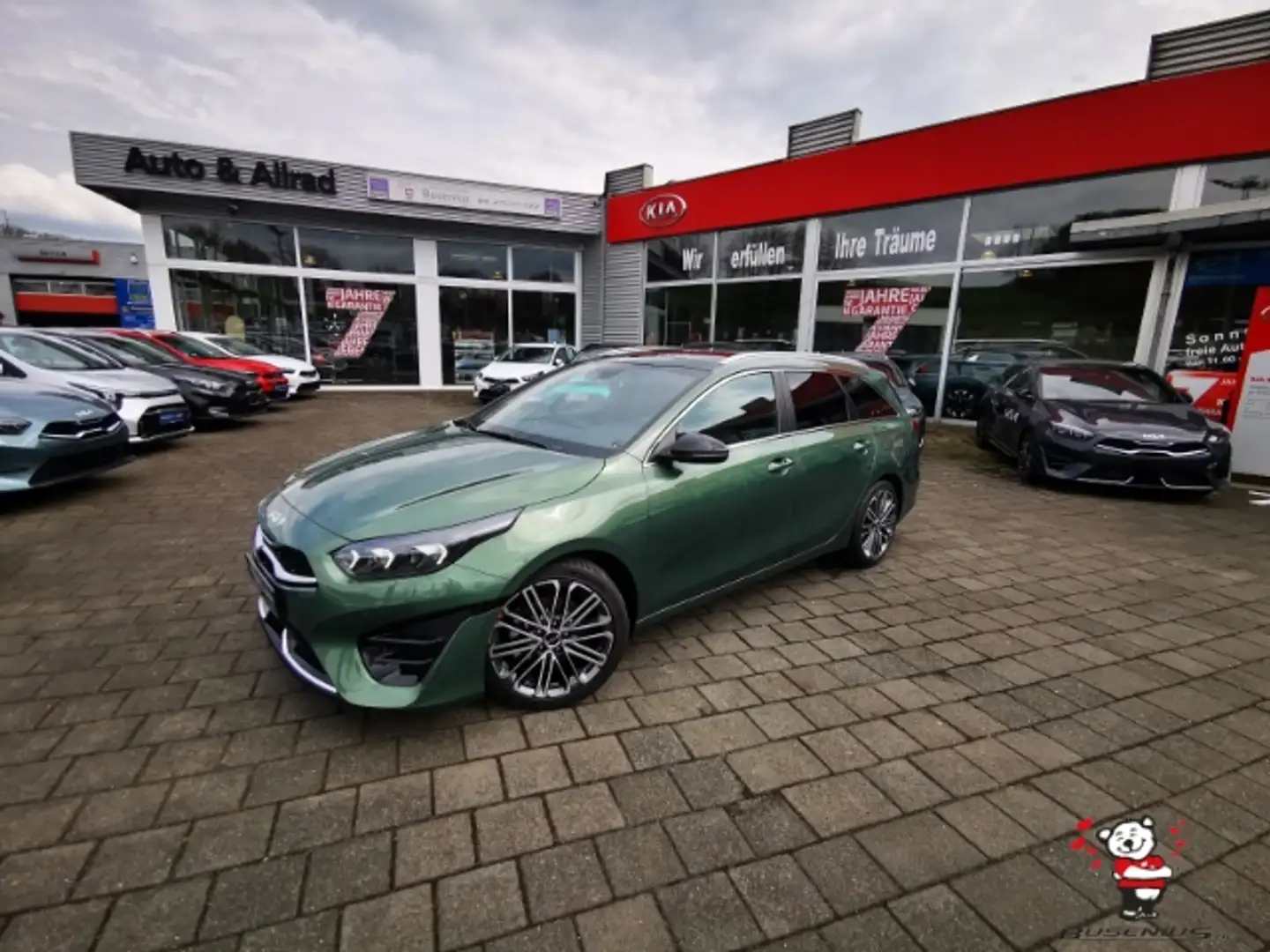 Kia Ceed SW / cee'd SW 1,5T DCT GT-Line +Tech+Leder+Pano+18Zoll Verde - 1