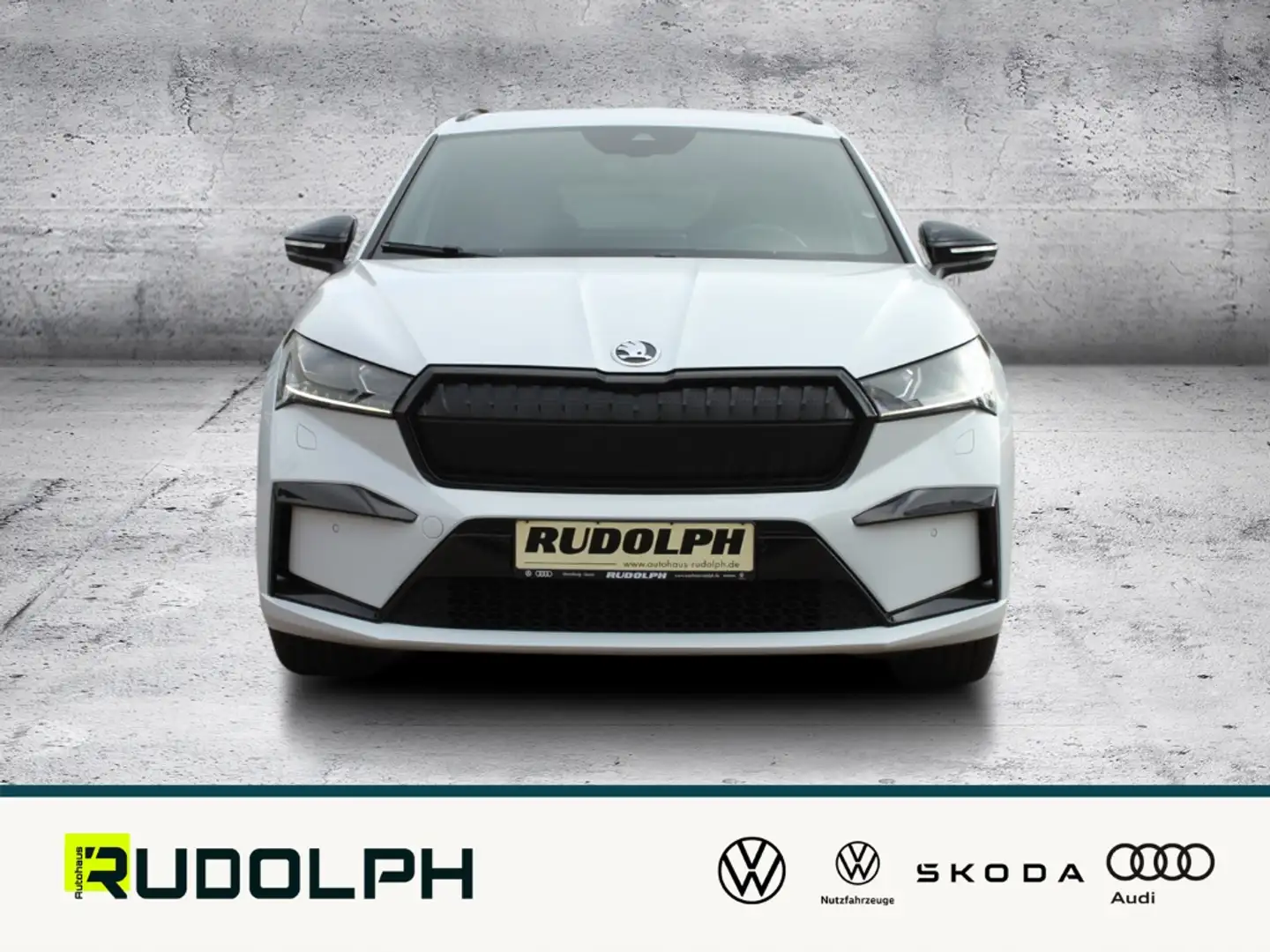 Skoda Enyaq 60 Sportline ACC LED HUD Rückfahrkam. Navi Weiß - 2