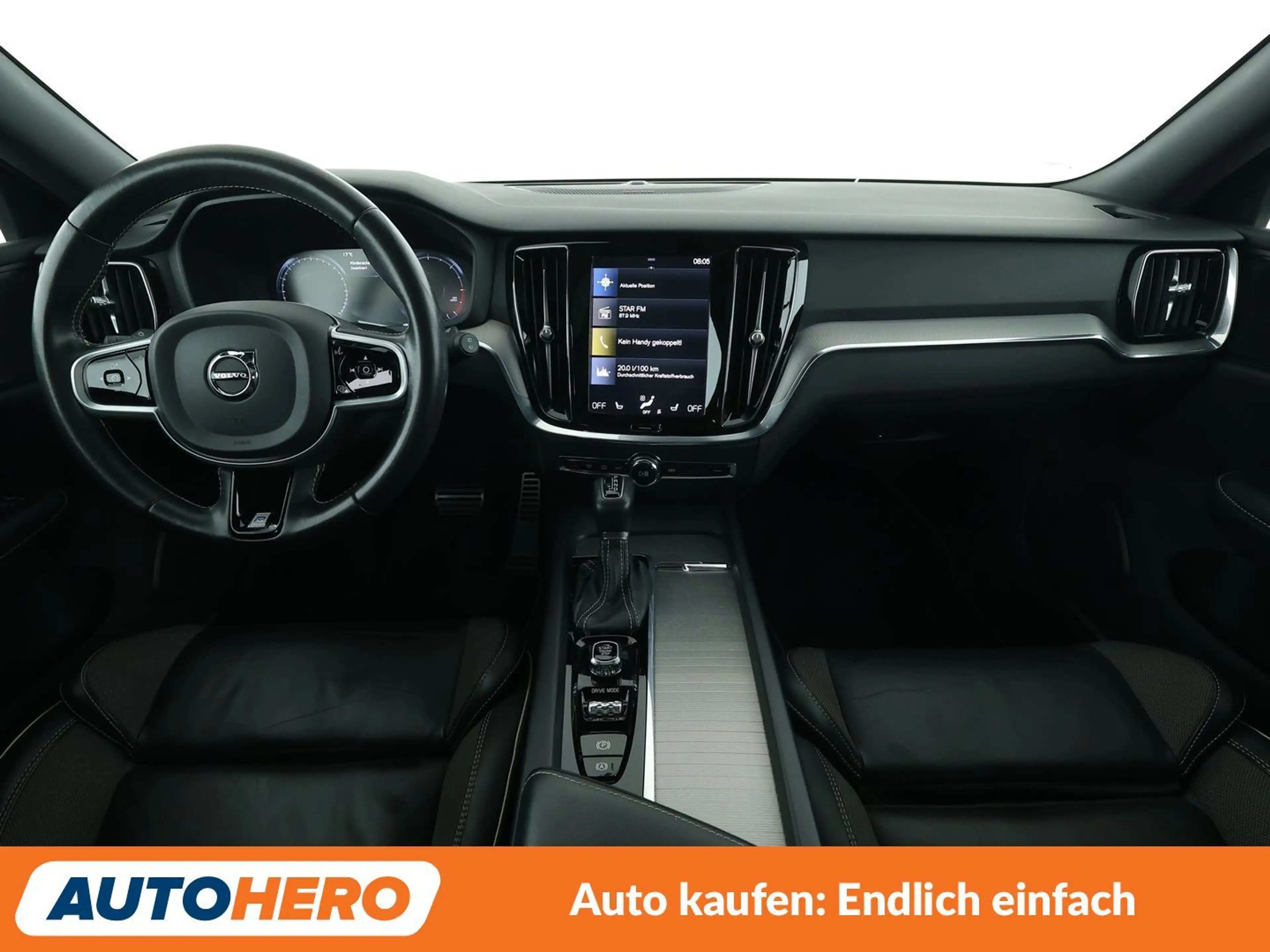 Volvo V60 2.0 D4 R-Design Aut.*NAVI*LED*CAM*TEMPO*SHZ*ALU* — photo 12