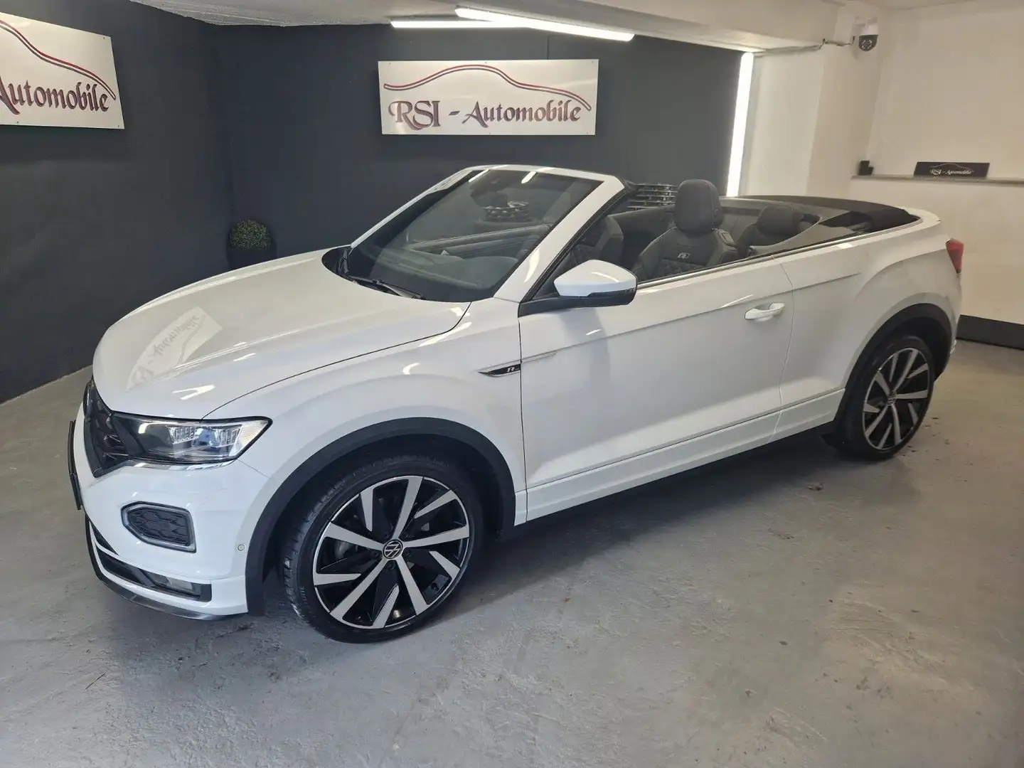 Volkswagen T-Roc Cabriolet R-Line,NAVI,LEDER,beats,LED-S. Blanc - 1