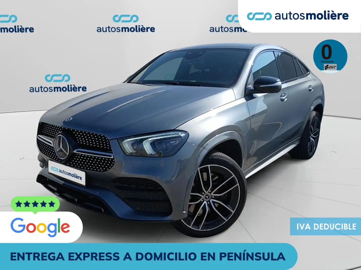 Mercedes-Benz GLE 350 Coupé 350de 4Matic Aut. Gris - 1