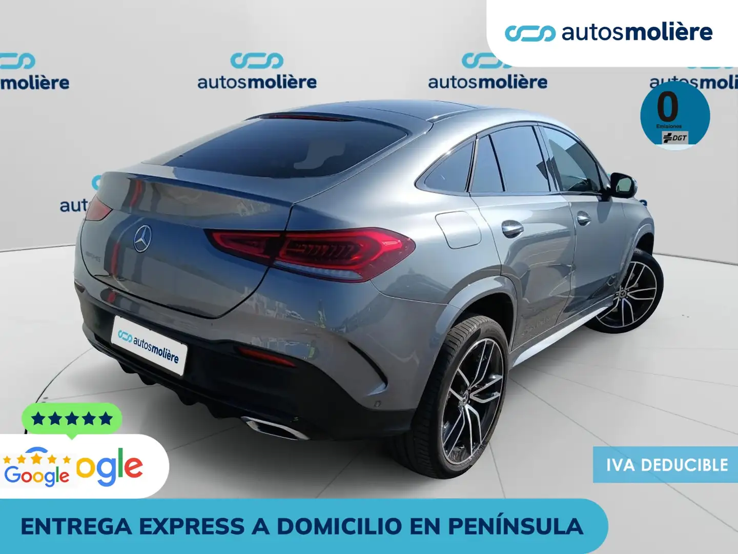 Mercedes-Benz GLE 350 Coupé 350de 4Matic Aut. Gris - 2