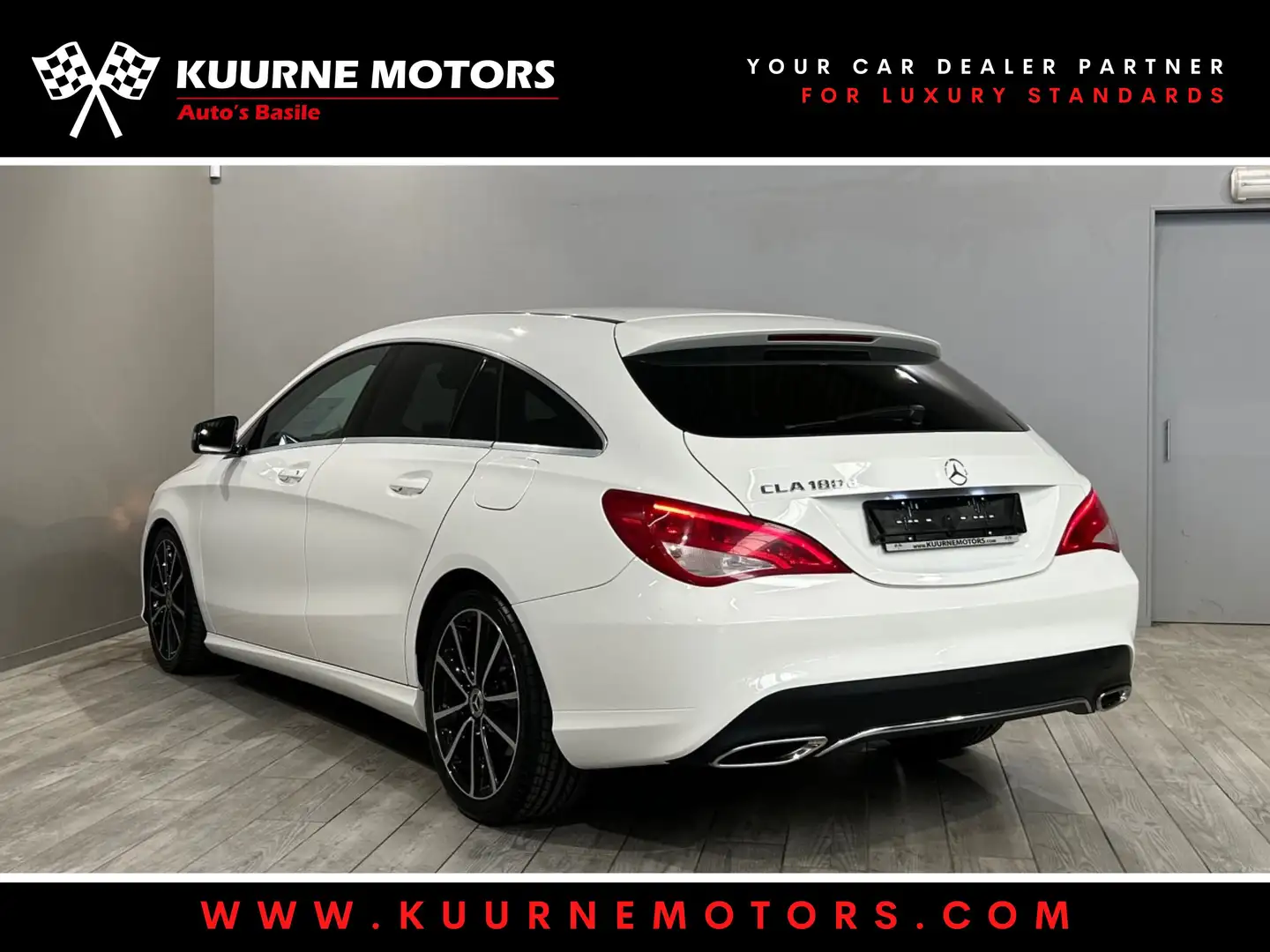 Mercedes-Benz CLA 180 d 7G-DCT Alu18"/Gps/Cam/SportZet/Bt *1j garantie* Wit - 2