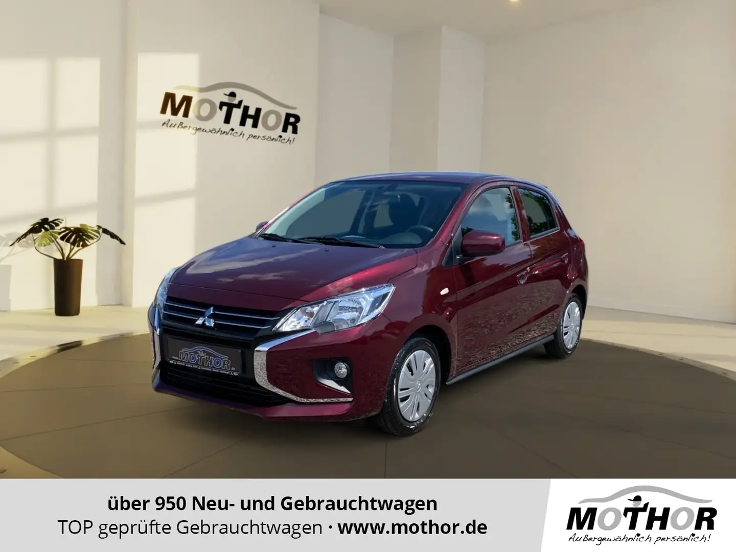 Mitsubishi Space Star Select 1.2 MIVEC M/T KLIMA DAB Piros - 1