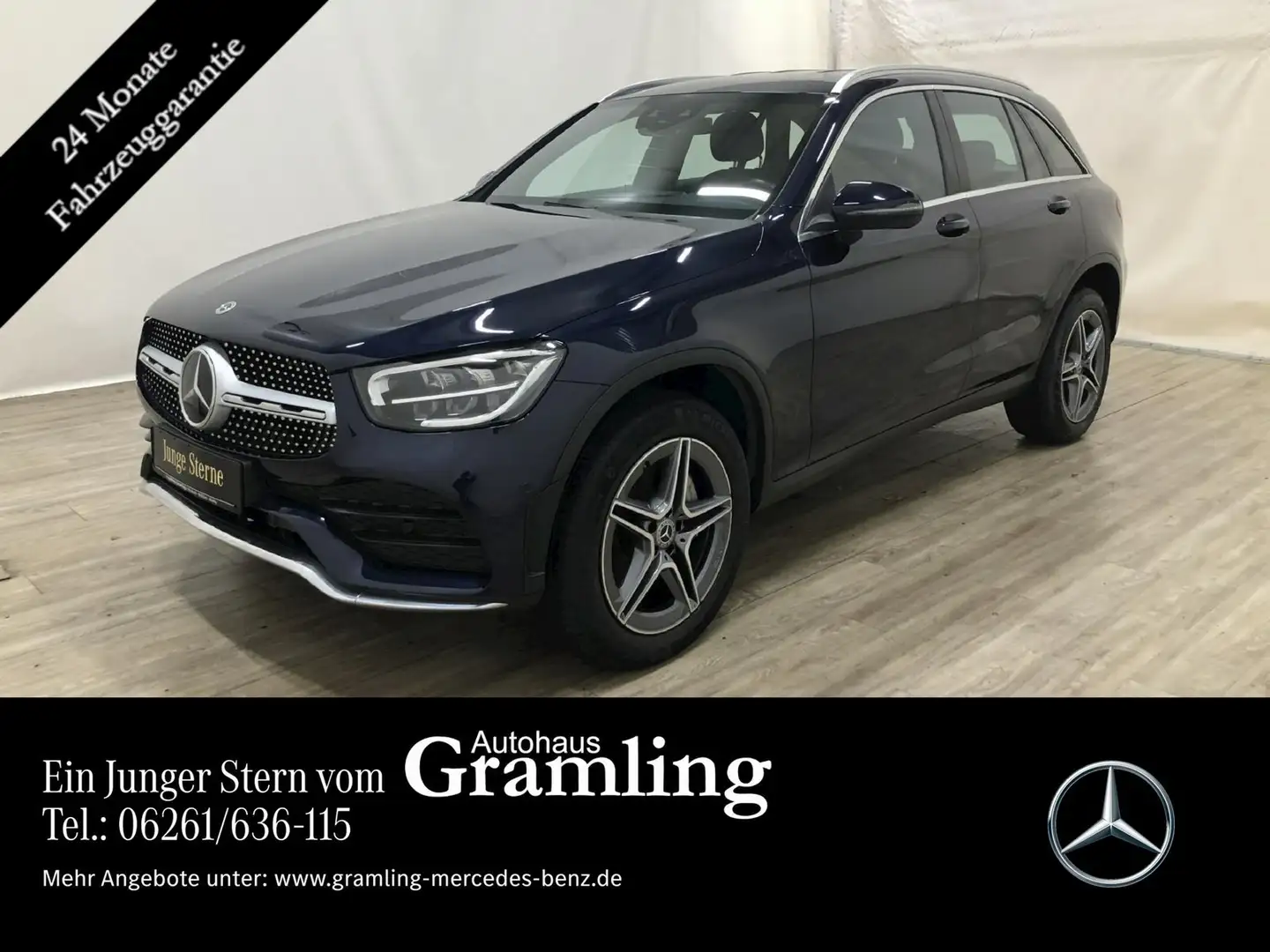 Mercedes-Benz GLC 300 de 4M AMG Navi*Distr*Kamera*LED*Soundsys Blu/Azzurro - 1