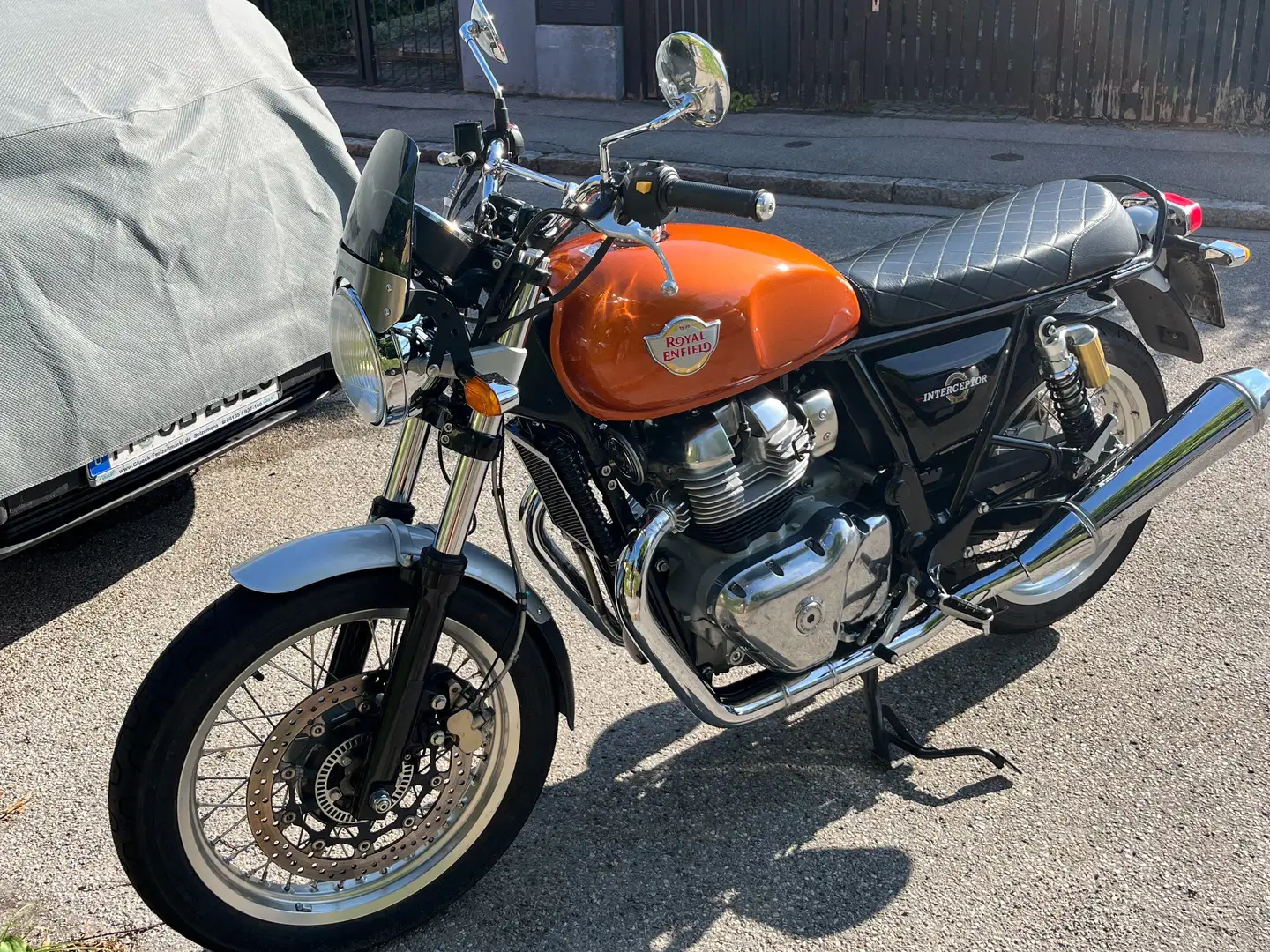 Royal Enfield Interceptor GT 650 *SERVICE Neu Оранжевый - 1
