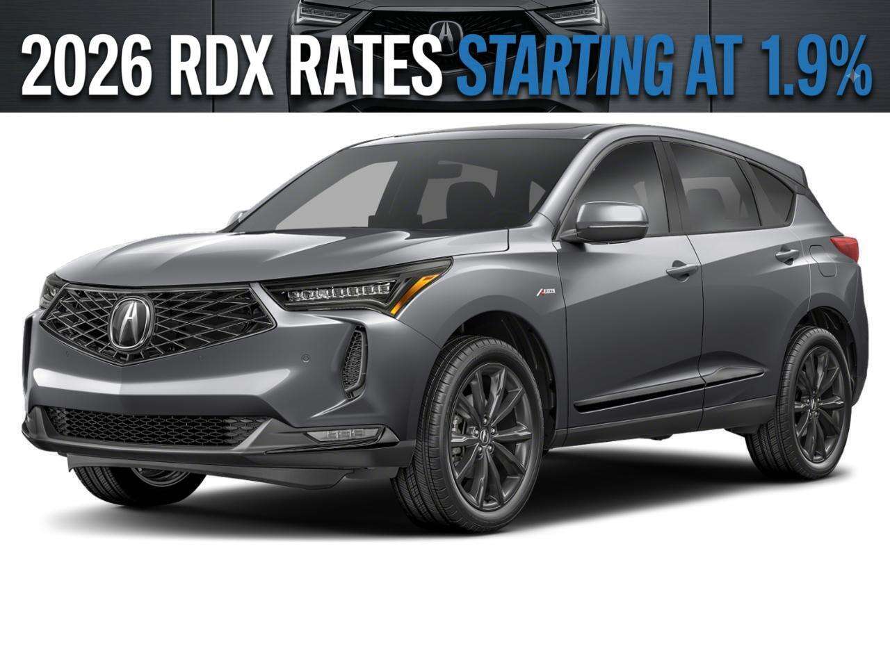 Gray 2026 Acura RDX SUV / Crossover All-Wheel Drive Automatic