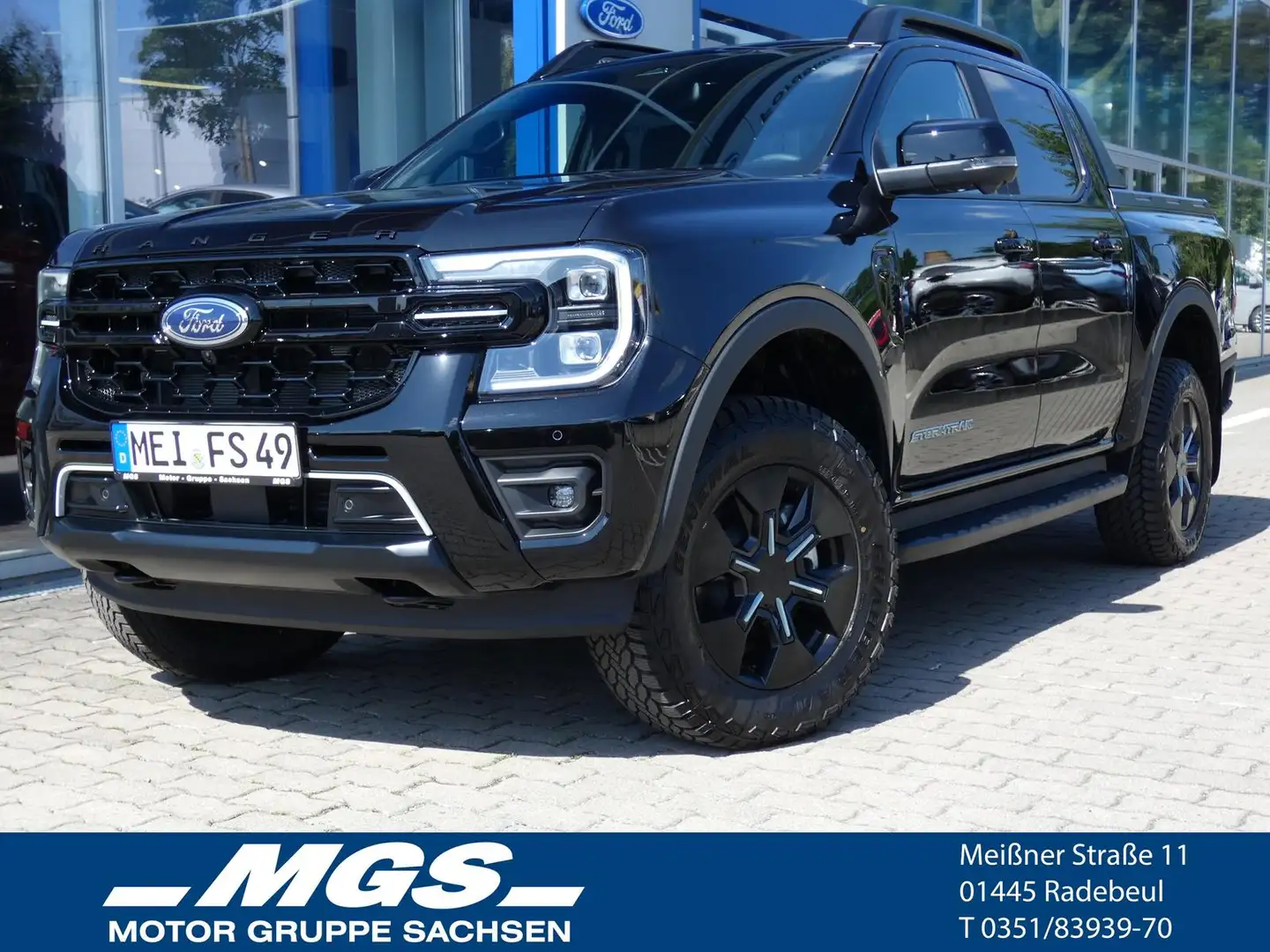 Ford Ranger Stormtrak PHEV 2,3L #AHK #B&O NEU Schwarz - 1