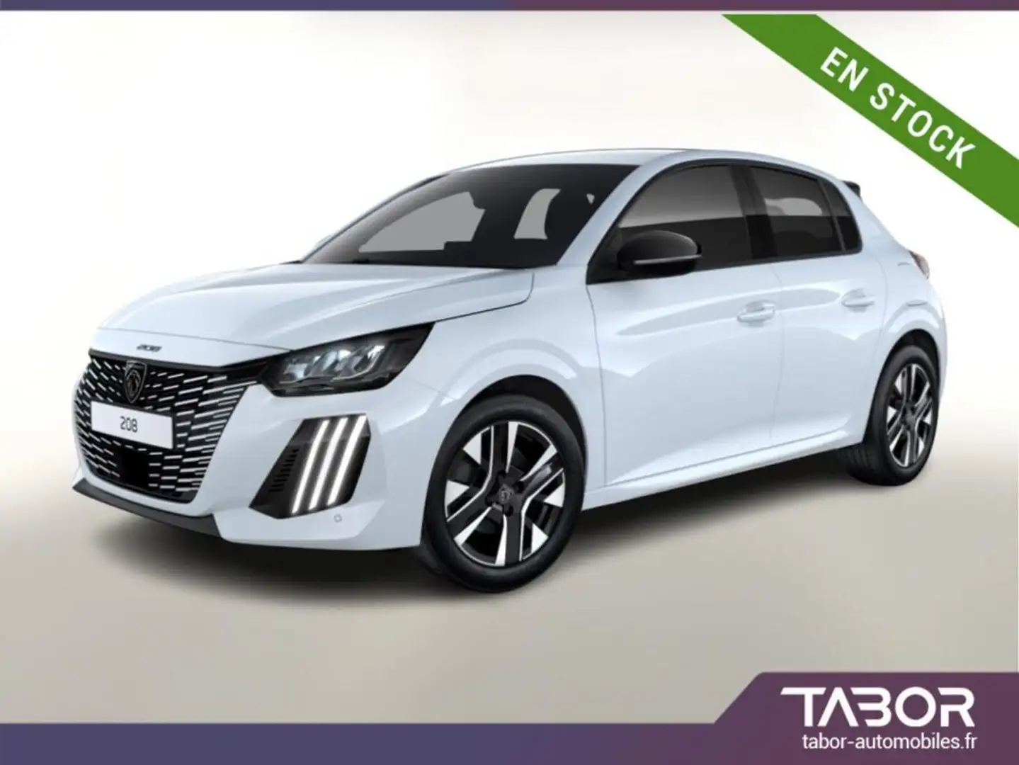 Peugeot 208 MHEV 110 DSC6 Allure LED Radars Reg Blanc - 1