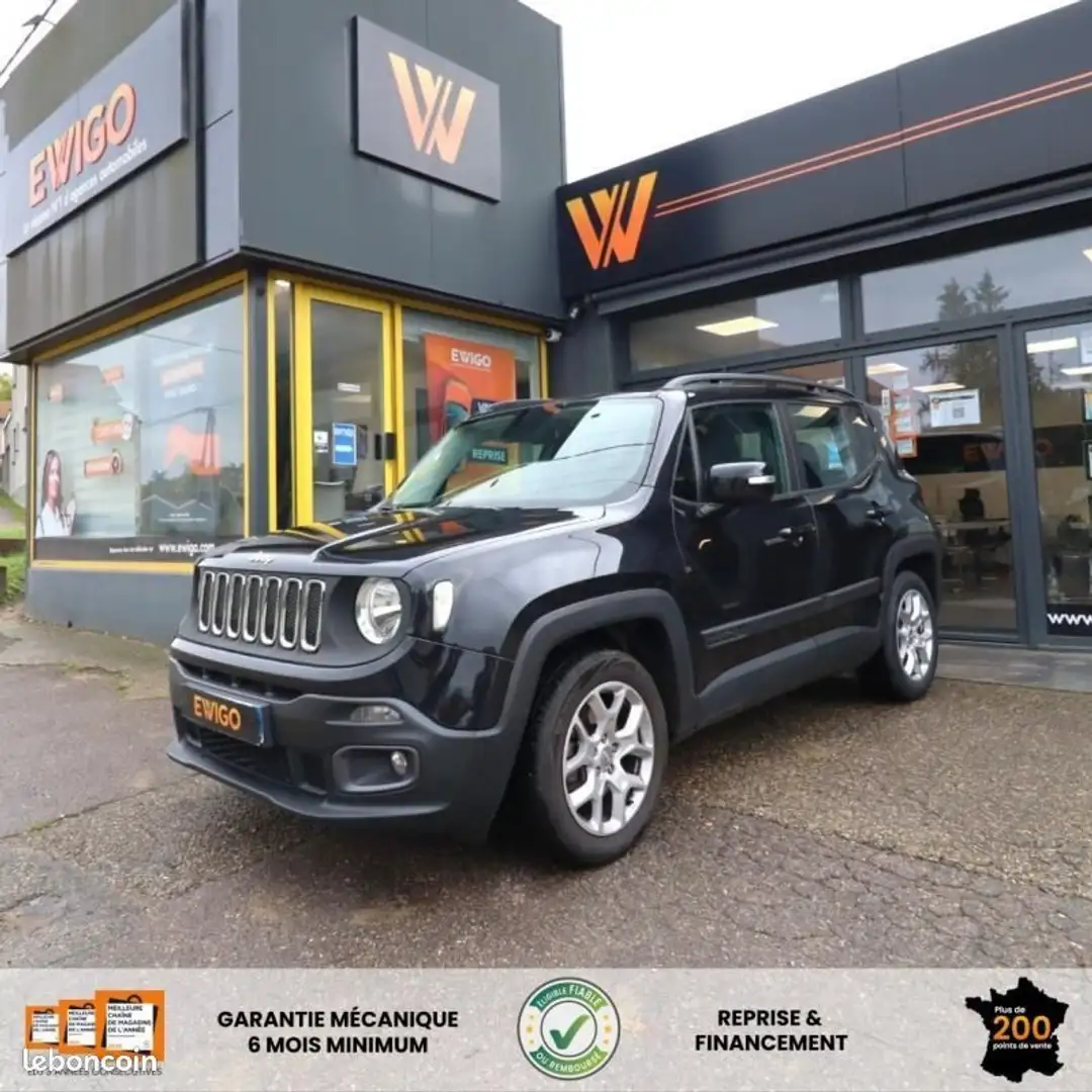 Jeep Renegade 1.6 E-TORQ 110 CH EVO LONGITUDE 2WD START-STOP Negro - 1